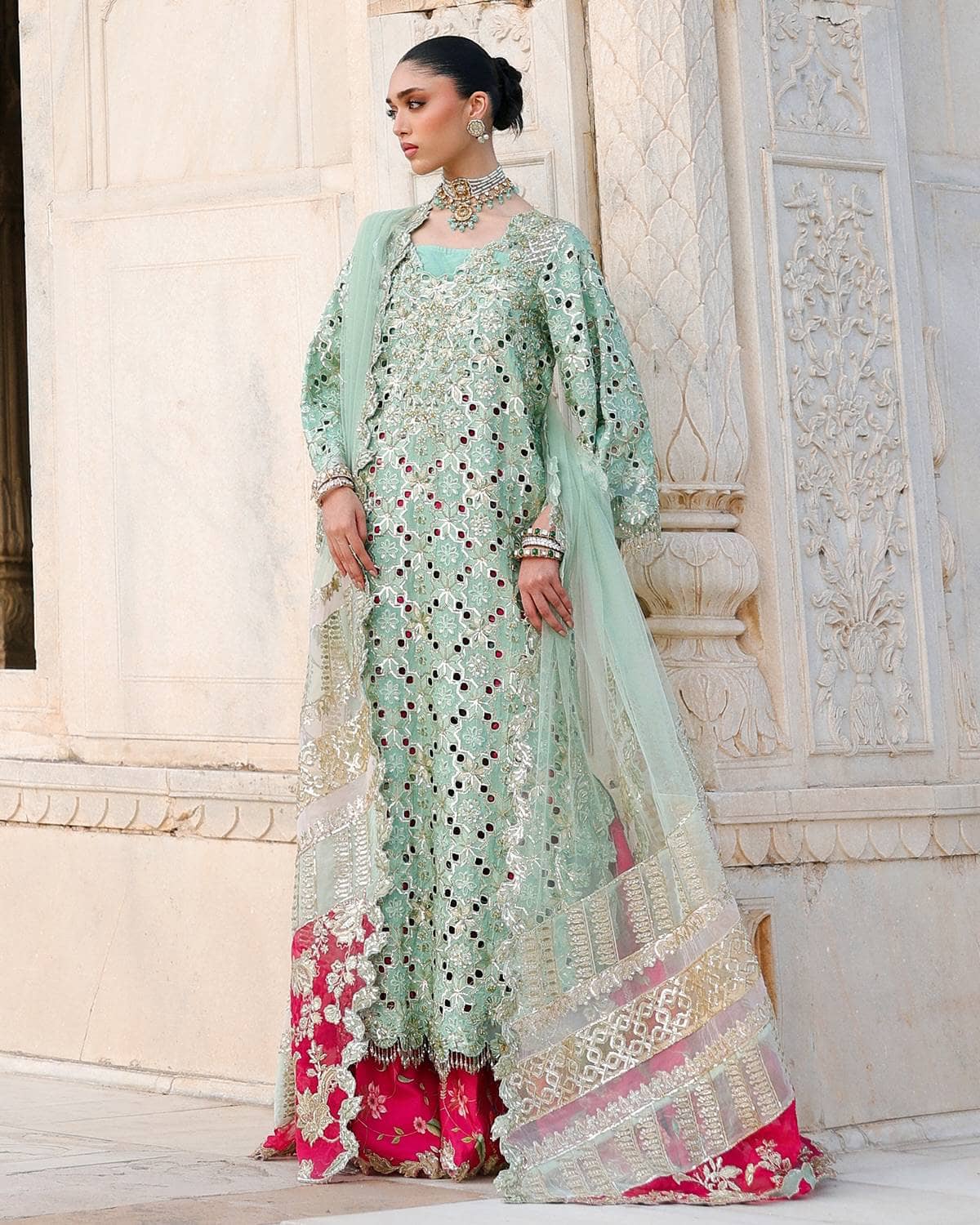 Saira Shakira Wedding Edition 26/Voila/Mint Green