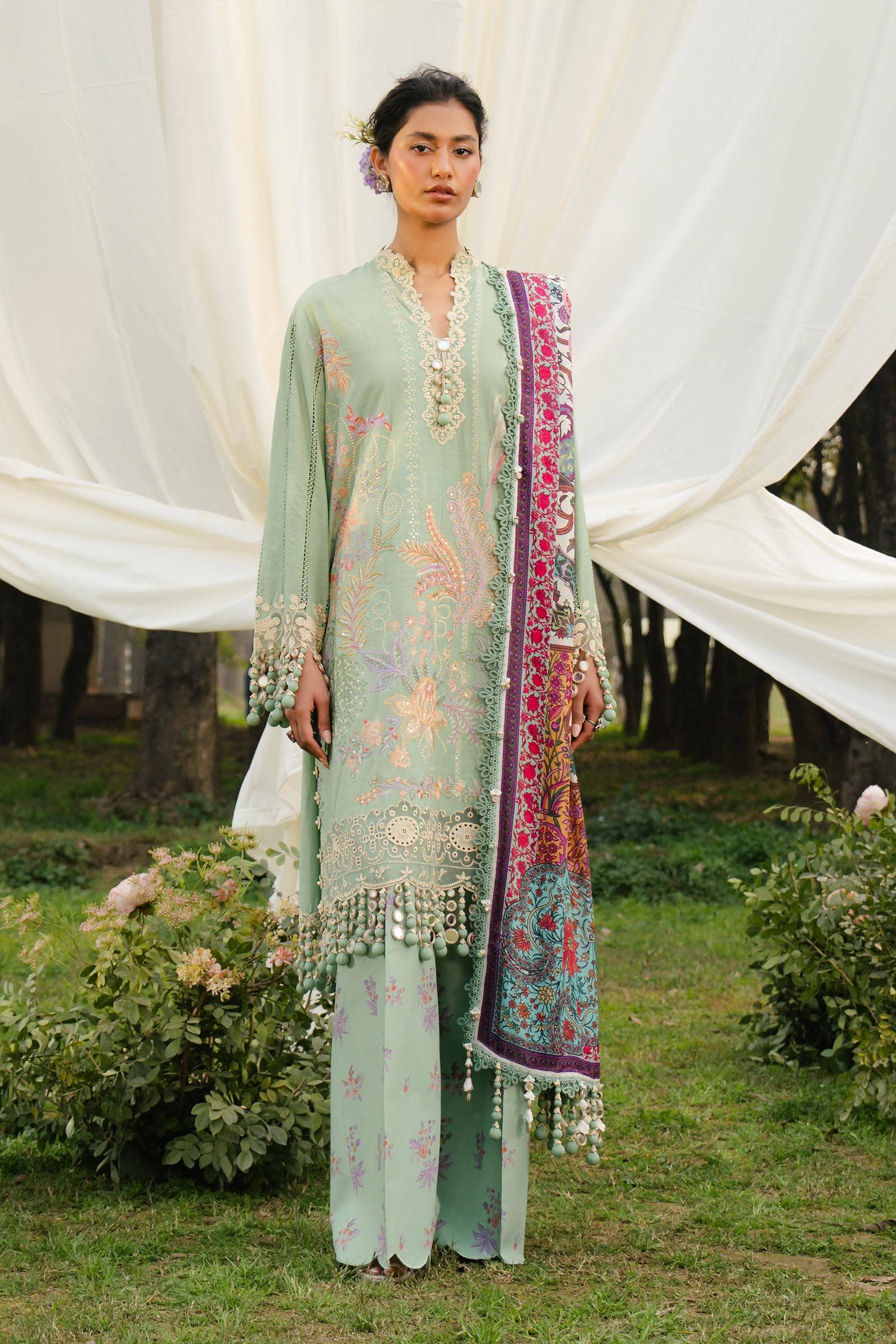 Sana Safinaz Lawn Pakistani Suit Sana Safinaz Luxury Lawn 25/7B