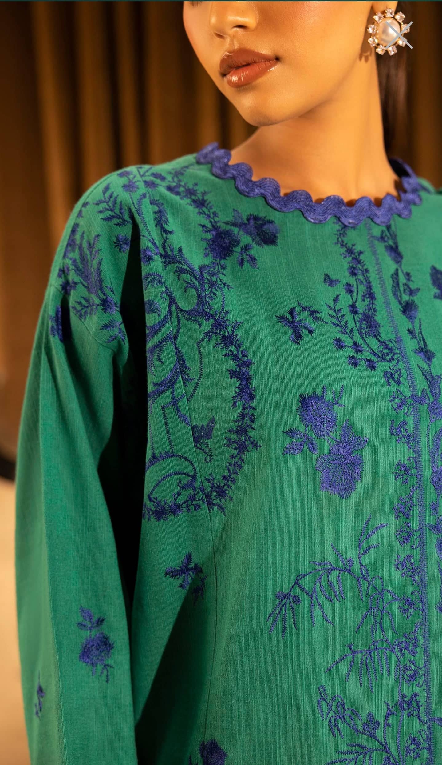 Sana Safinaz Luxury Winter Collection Sana Safinaz Muzlin Winter 25/10 A