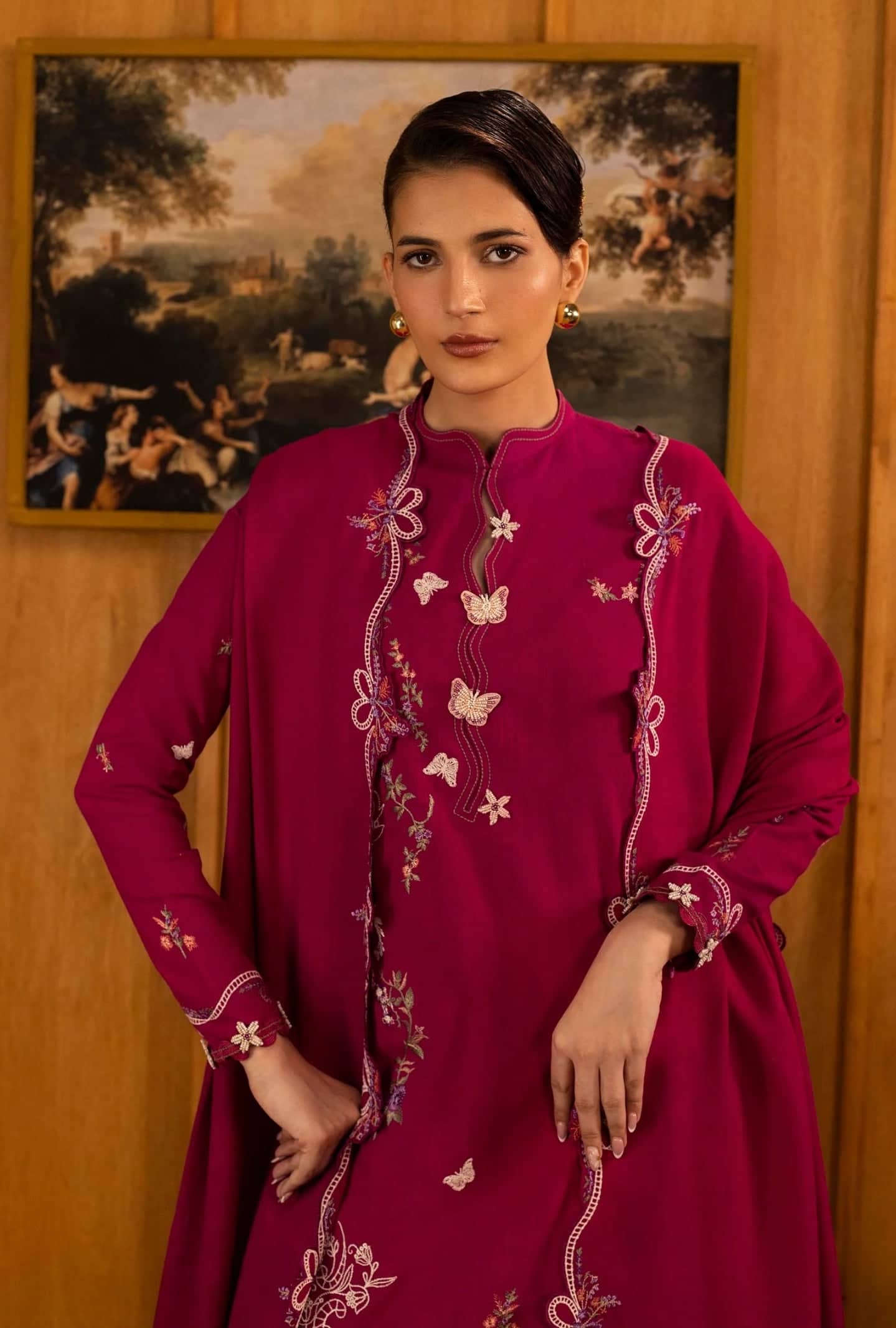 Sana Safinaz Luxury Winter Collection Sana Safinaz Muzlin Winter 25/12A