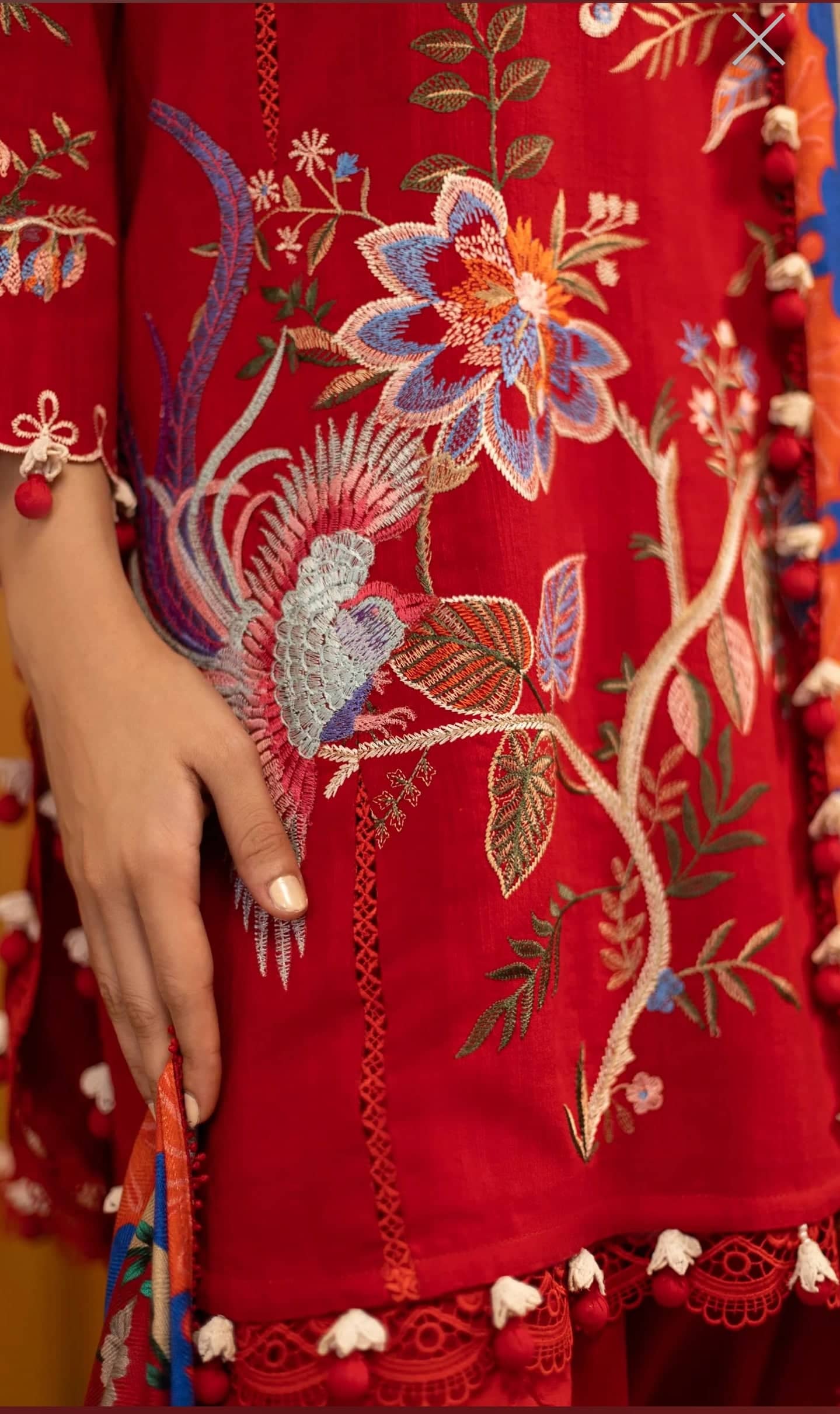 Sana Safinaz Luxury Winter Collection Sana Safinaz Muzlin Winter 25/1B