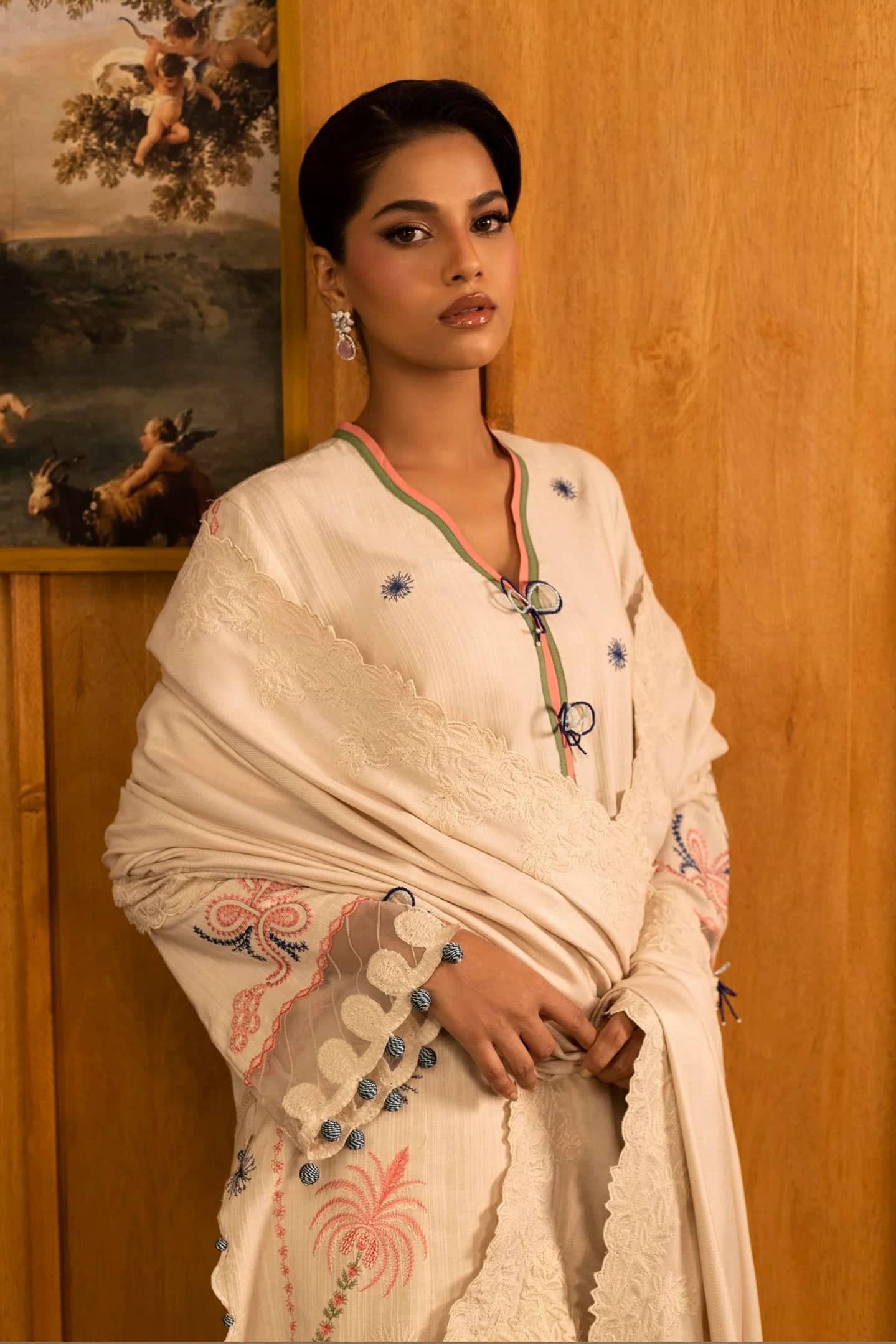 Sana Safinaz Luxury Winter Collection Sana Safinaz Muzlin Winter 25/3B