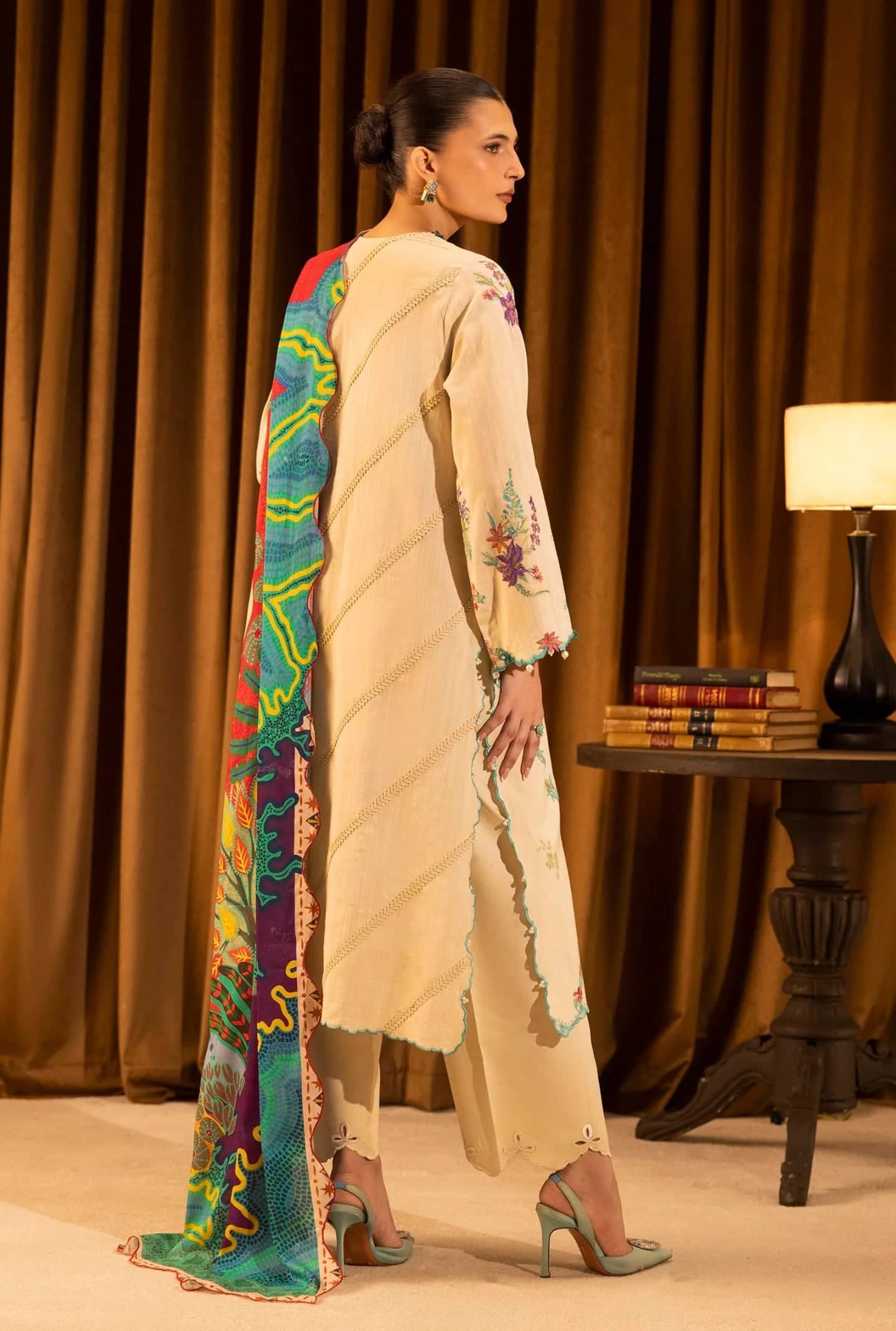 Sana Safinaz Luxury Winter Collection Sana Safinaz Muzlin Winter 25/8B