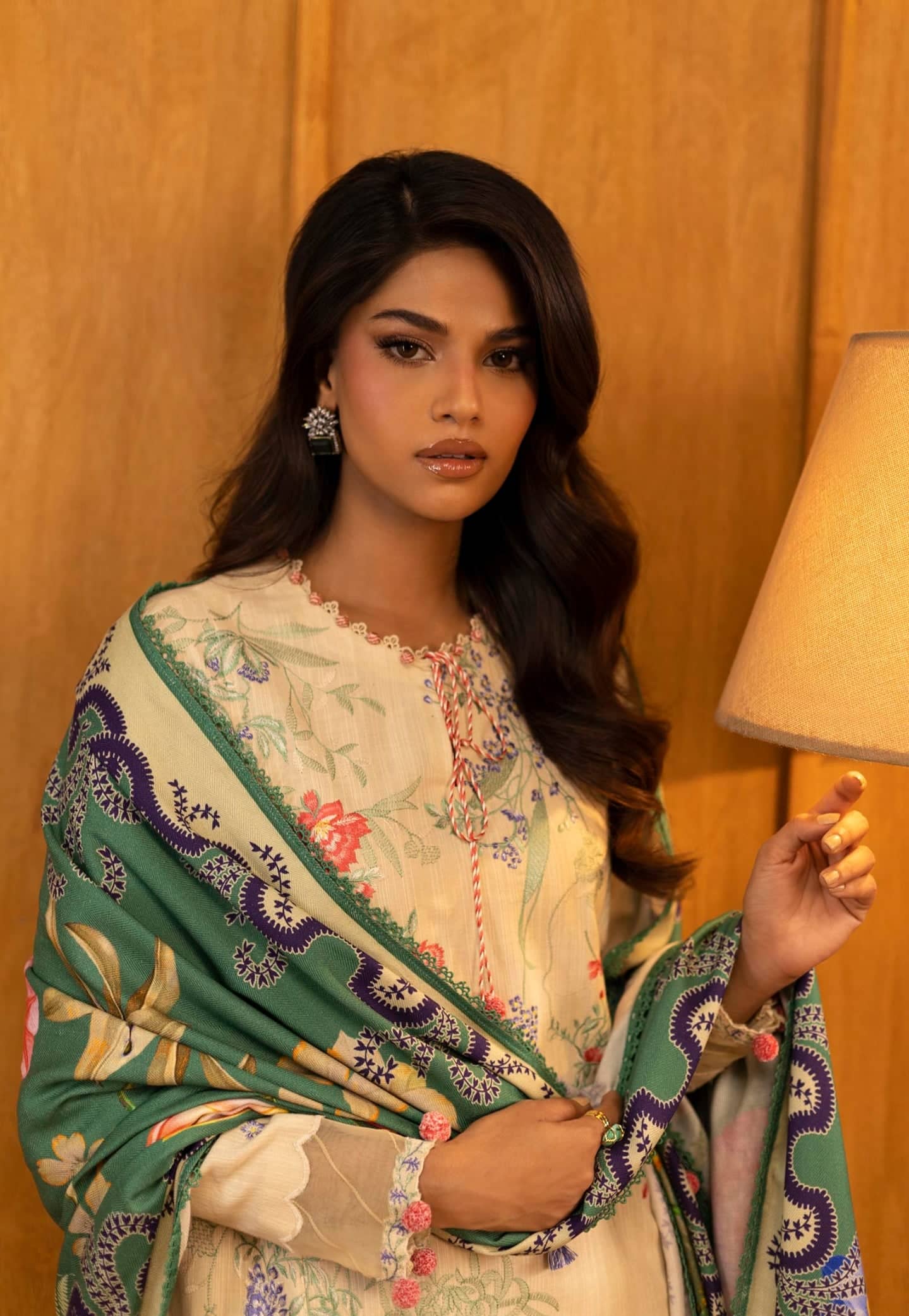 Sana Safinaz Luxury Winter Collection Sana Safinaz Muzlin Winter 25/9A