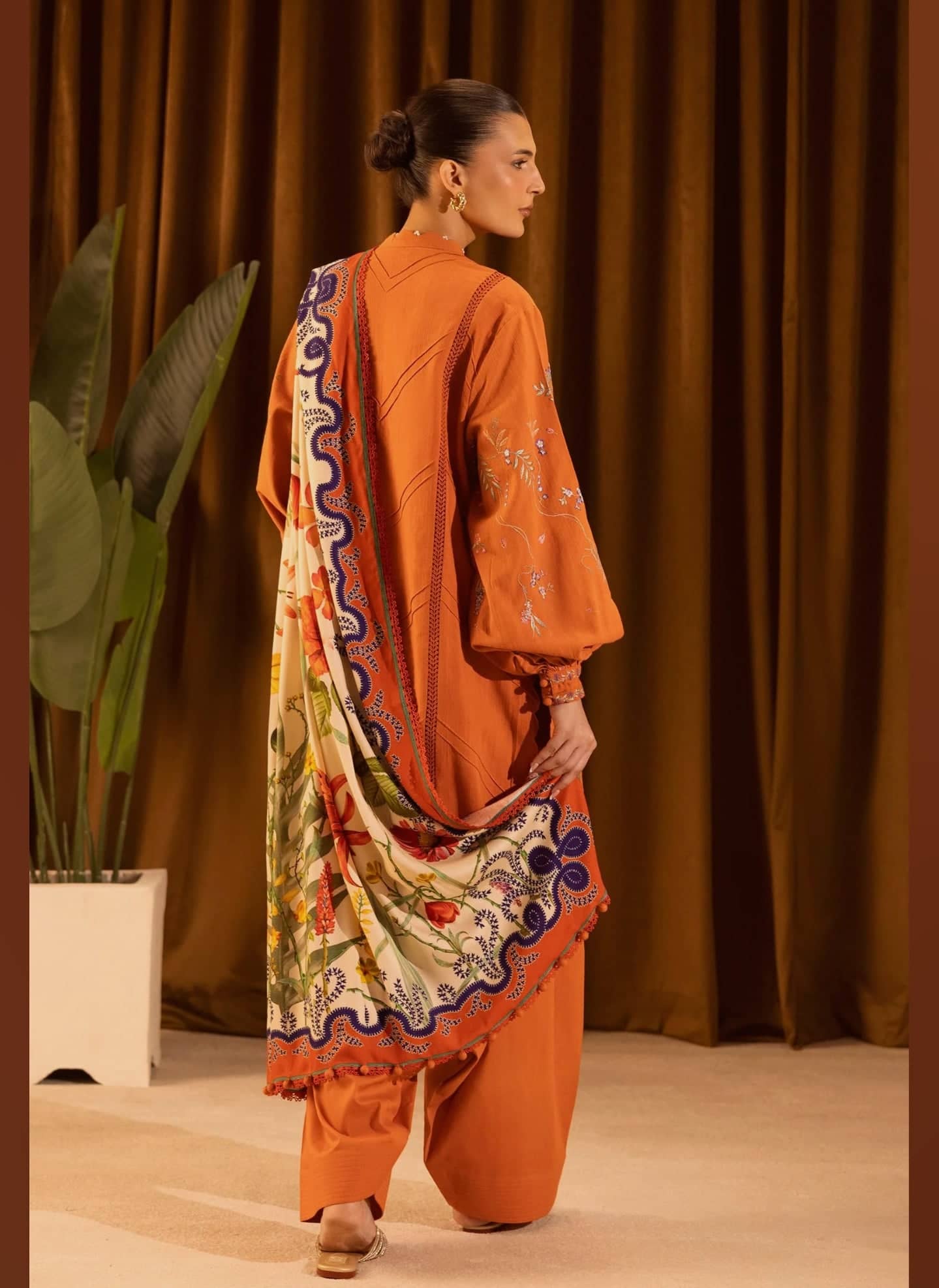 Sana Safinaz Luxury Winter Collection Sana Safinaz Muzlin Winter 25/9B