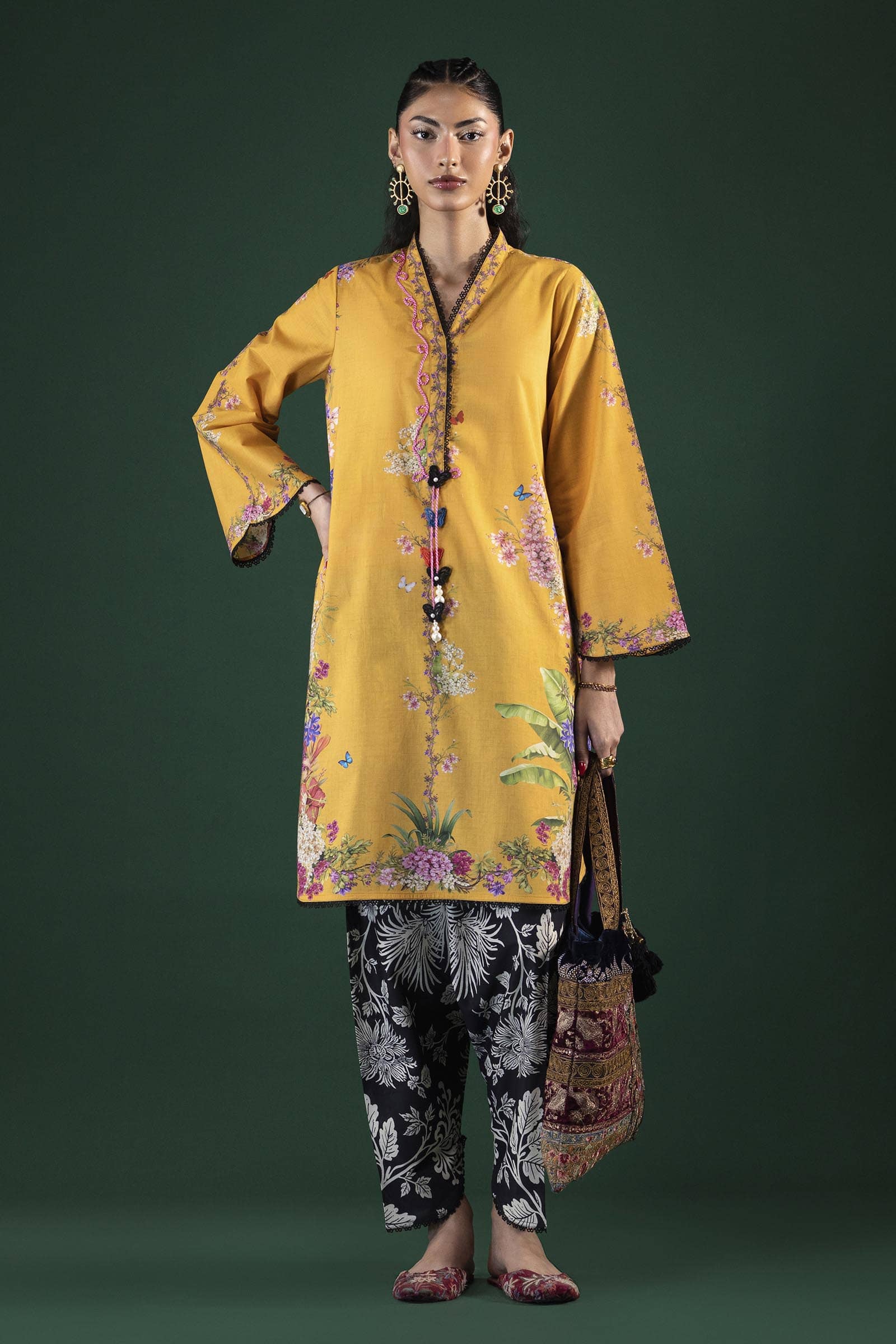 Sana Safinaz Mahay 26/Vol 4/5A/Shirt Bottom Set