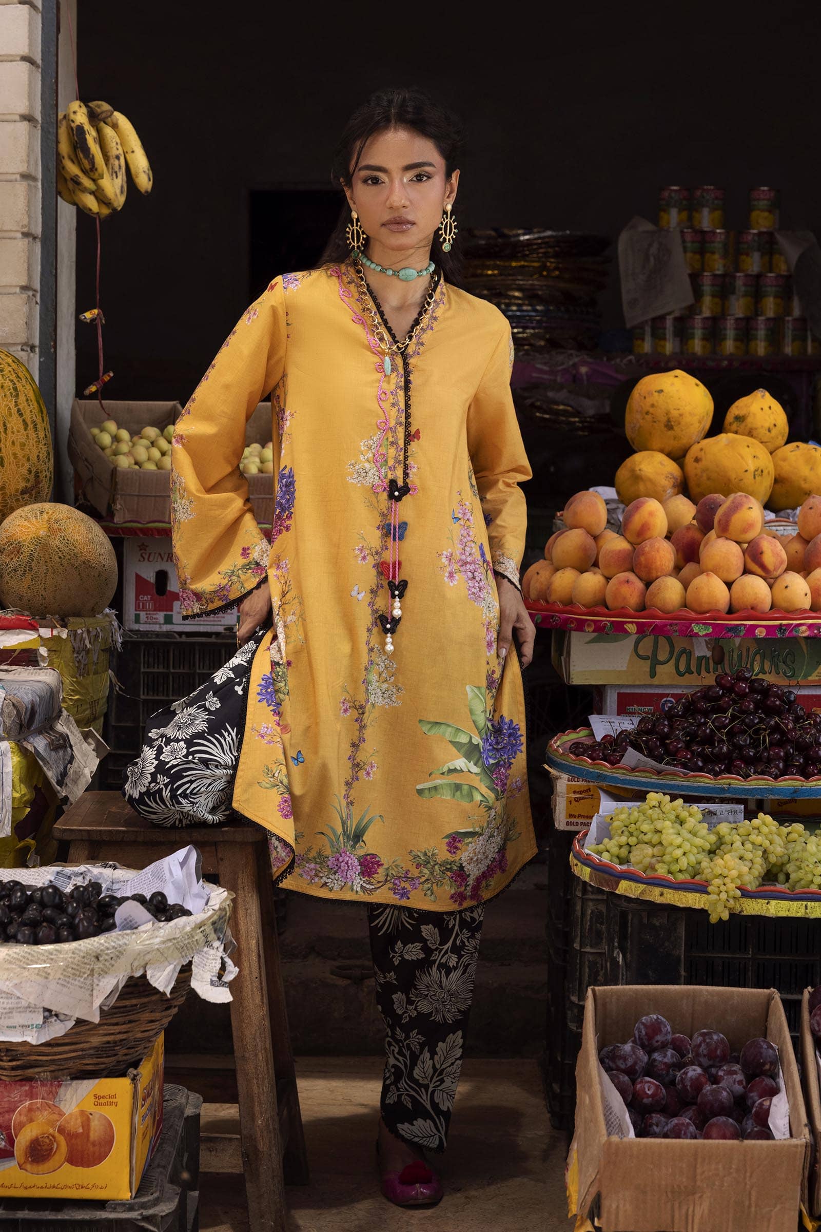 Sana Safinaz Mahay 26/Vol 4/5A/Shirt Bottom Set