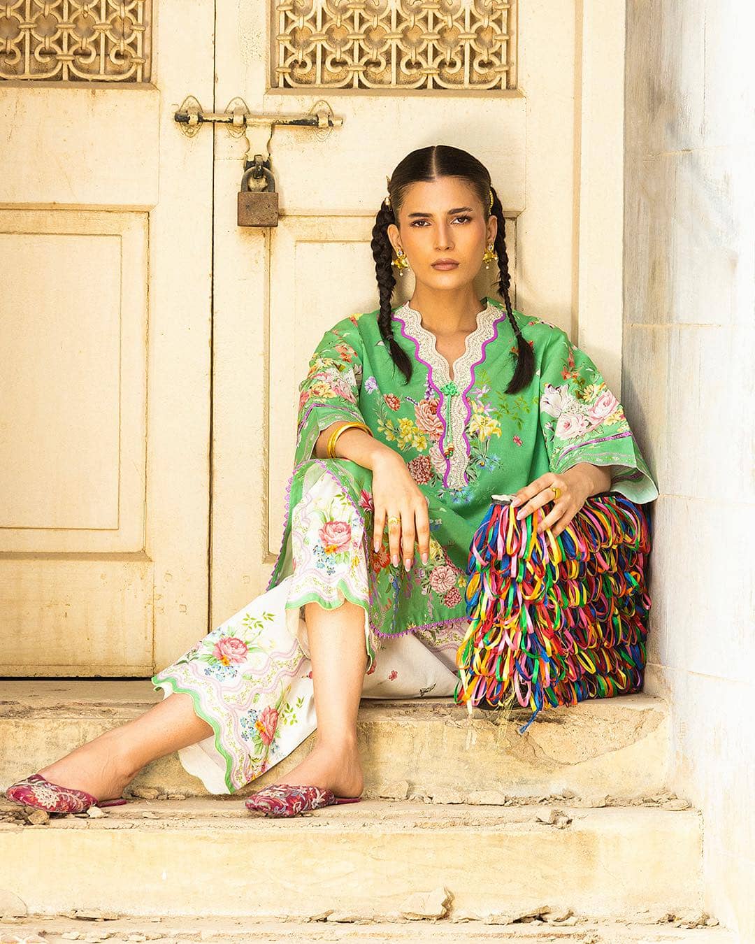 Sana Safinaz Mahay 26/Vol2/3B/Shirt Bottom Set