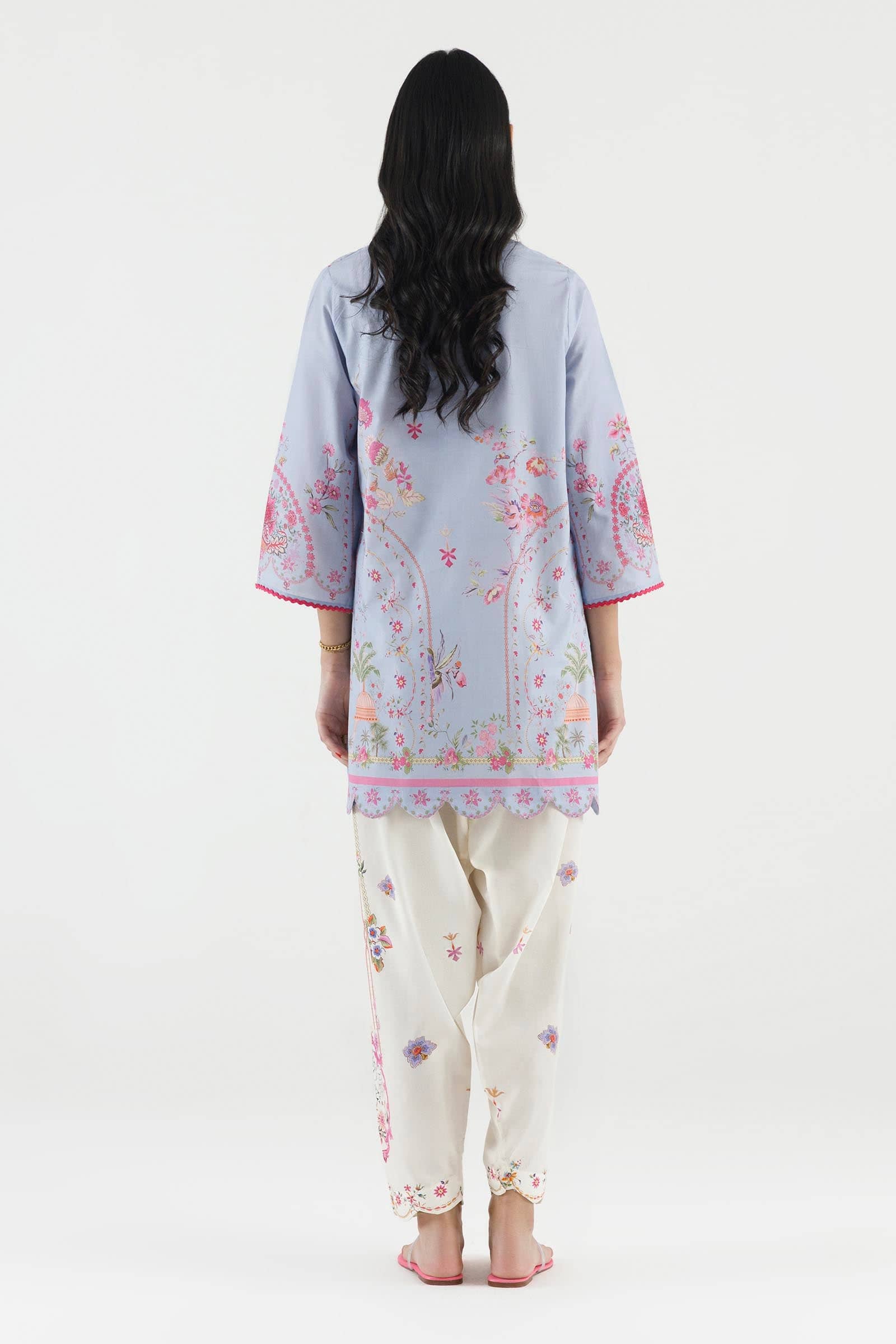 Sana Safinaz Mahay 26/Vol2/7A/Shirt Bottom Set