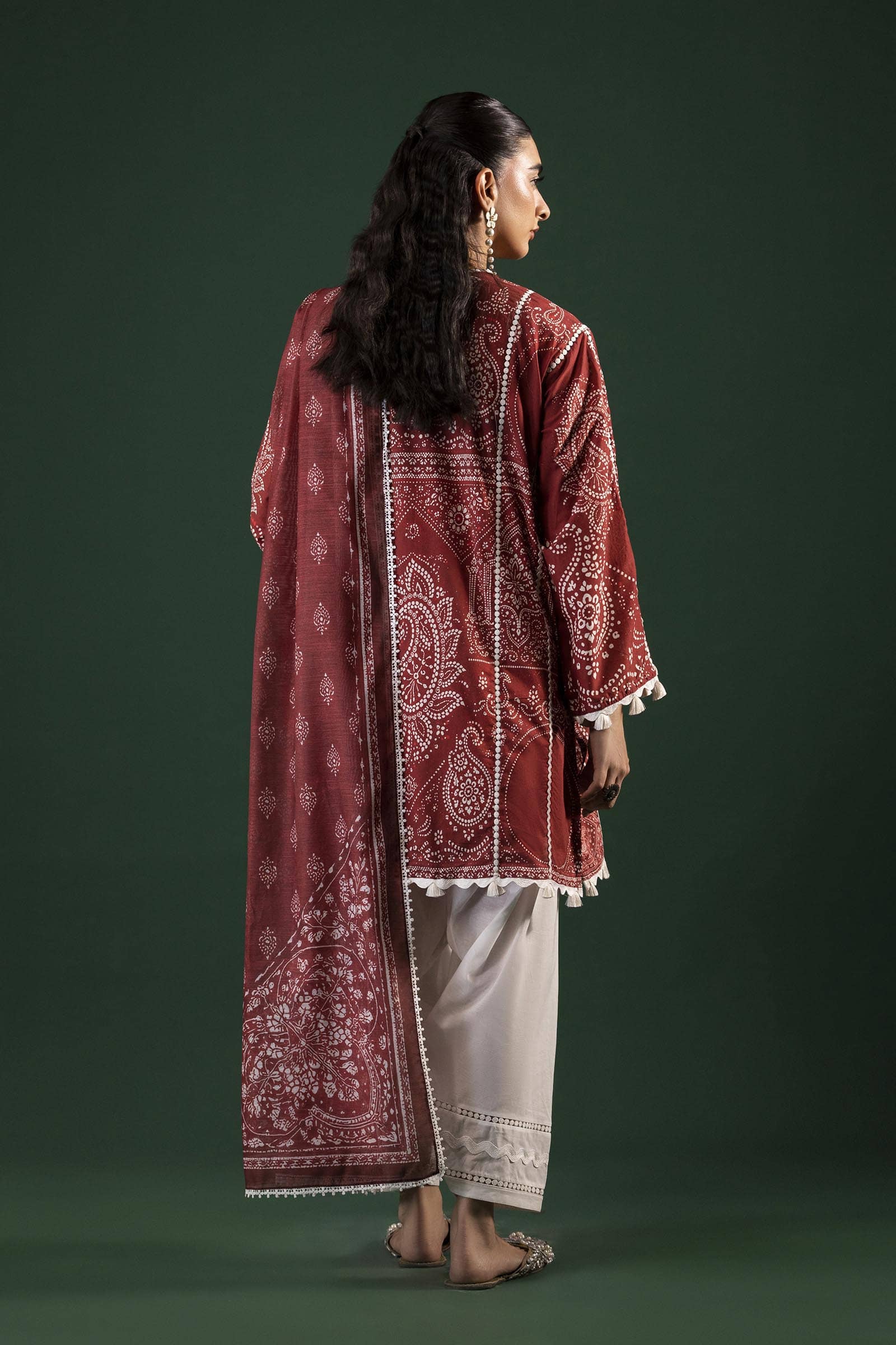 Sana Safinaz Mahay 26/Vol4/4B/Shirt Dupatta Set