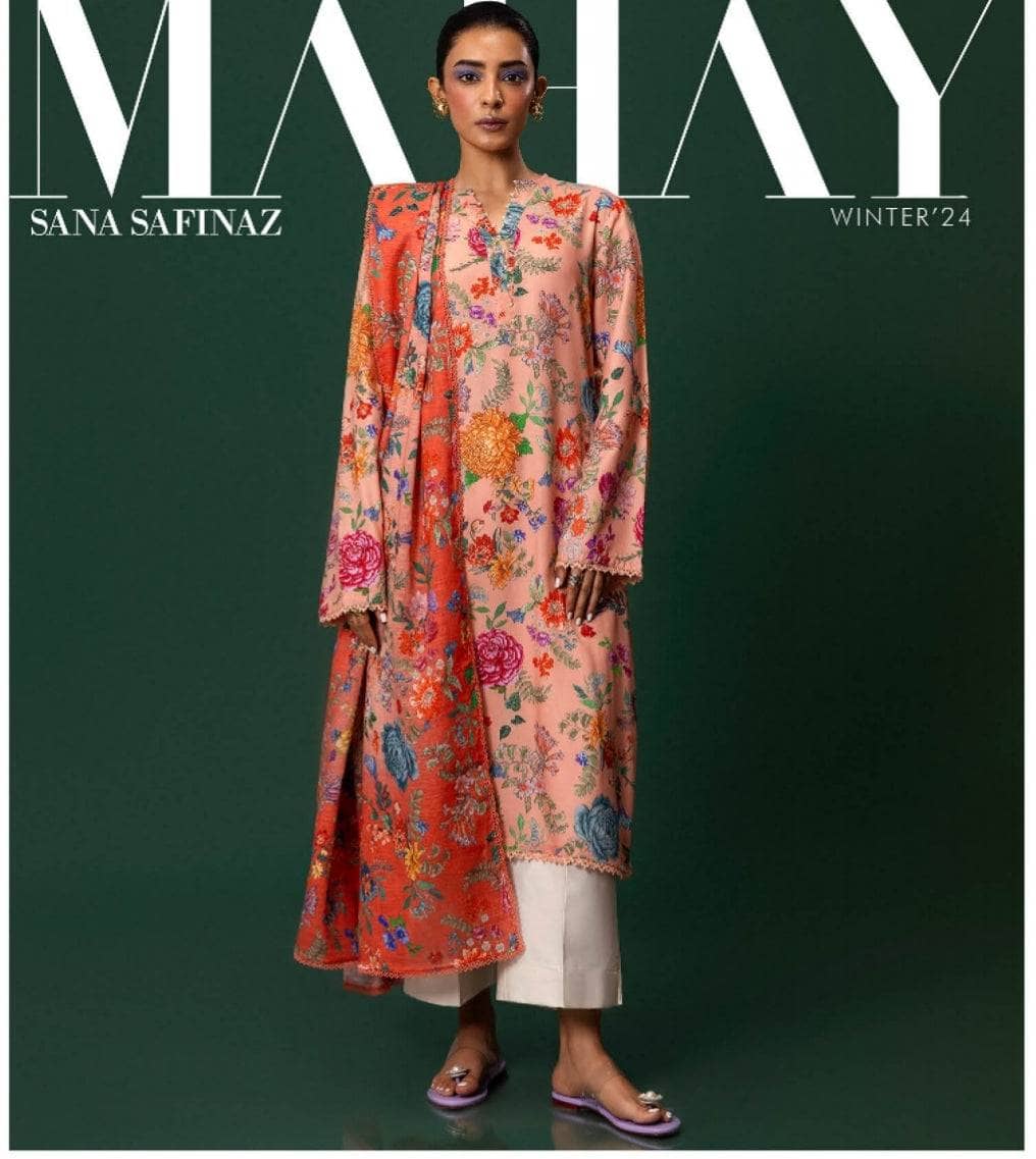 Restocked/Sana Safinaz Mahay Fall Edit 24/Shirt Dupatta/15B