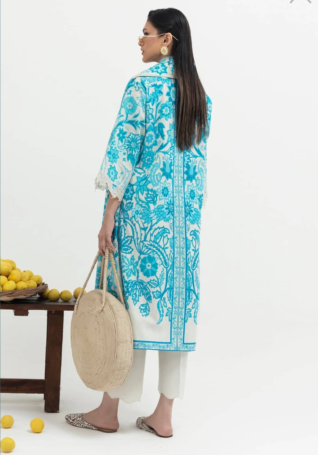 Sana Safinaz Mahay Luxury Winter Brands Sana Safinaz Mahay Winter 25/Slub Linen/2B/Shirt Dupatta Set