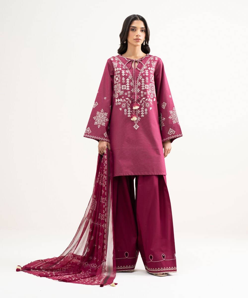 Sapphire Luxury Lawn 26/U3PESTS26V37/Pink