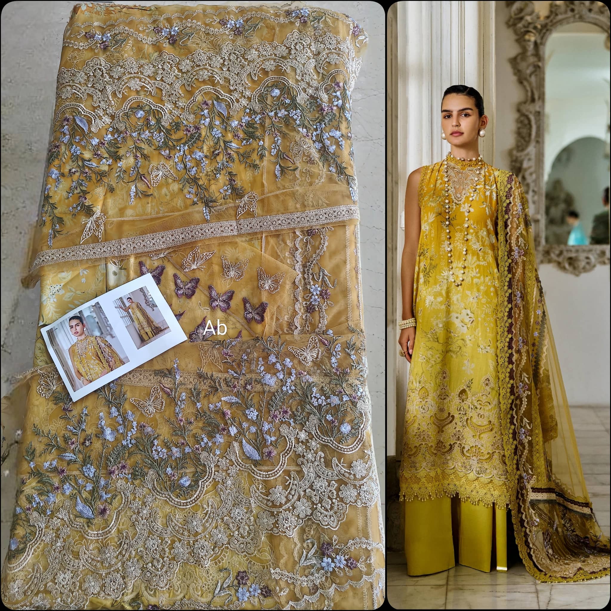 Open Pic/Sobia Nazir Luxury Lawn 26/12B