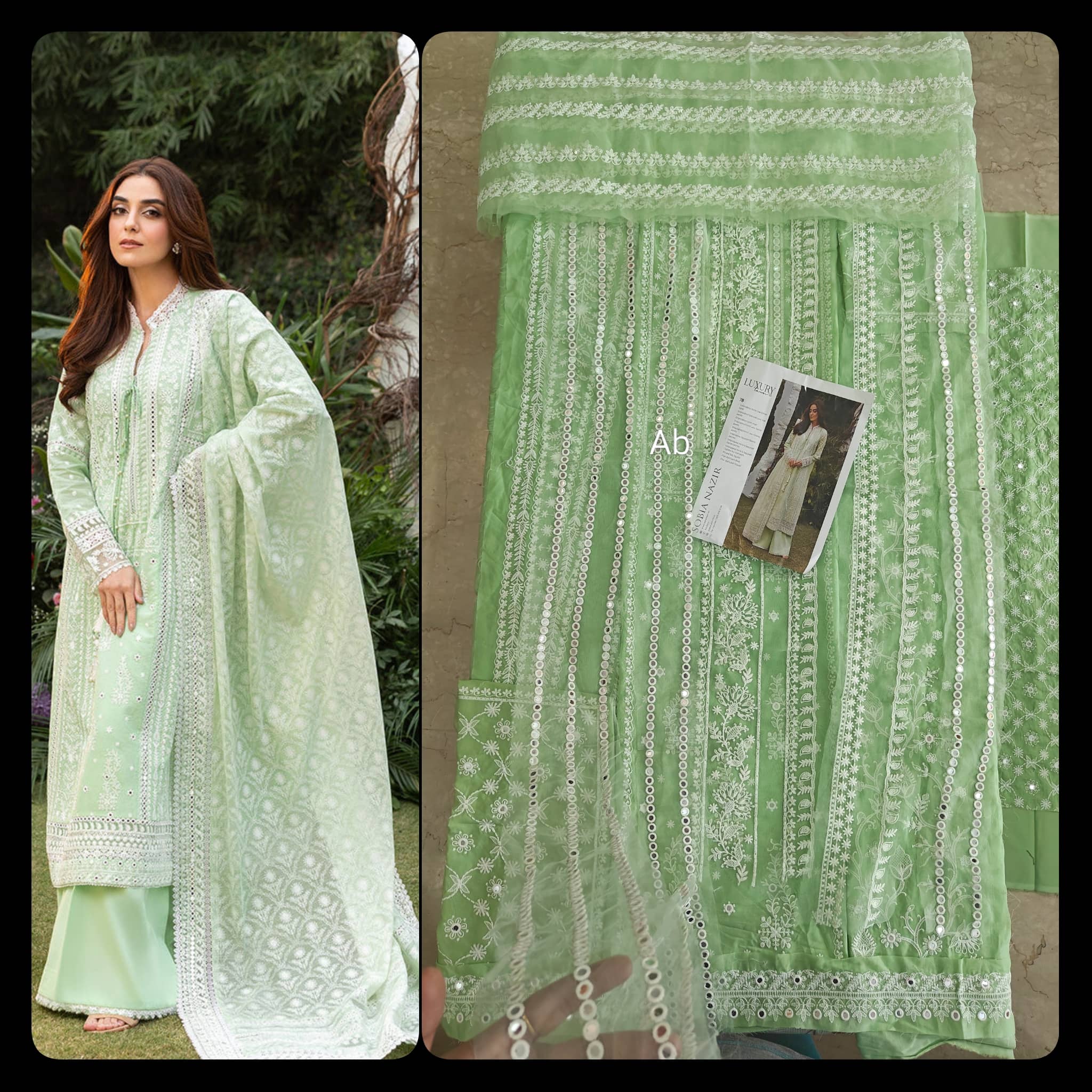 Sale‼️Open Pic/Sobia Nazir Luxury Lawn/7B