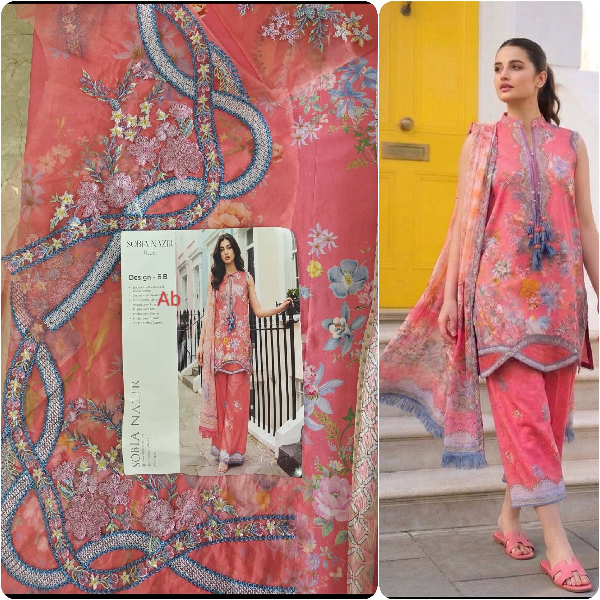 Sale! Open Pic/Sobia Nazir Prints 26/6B