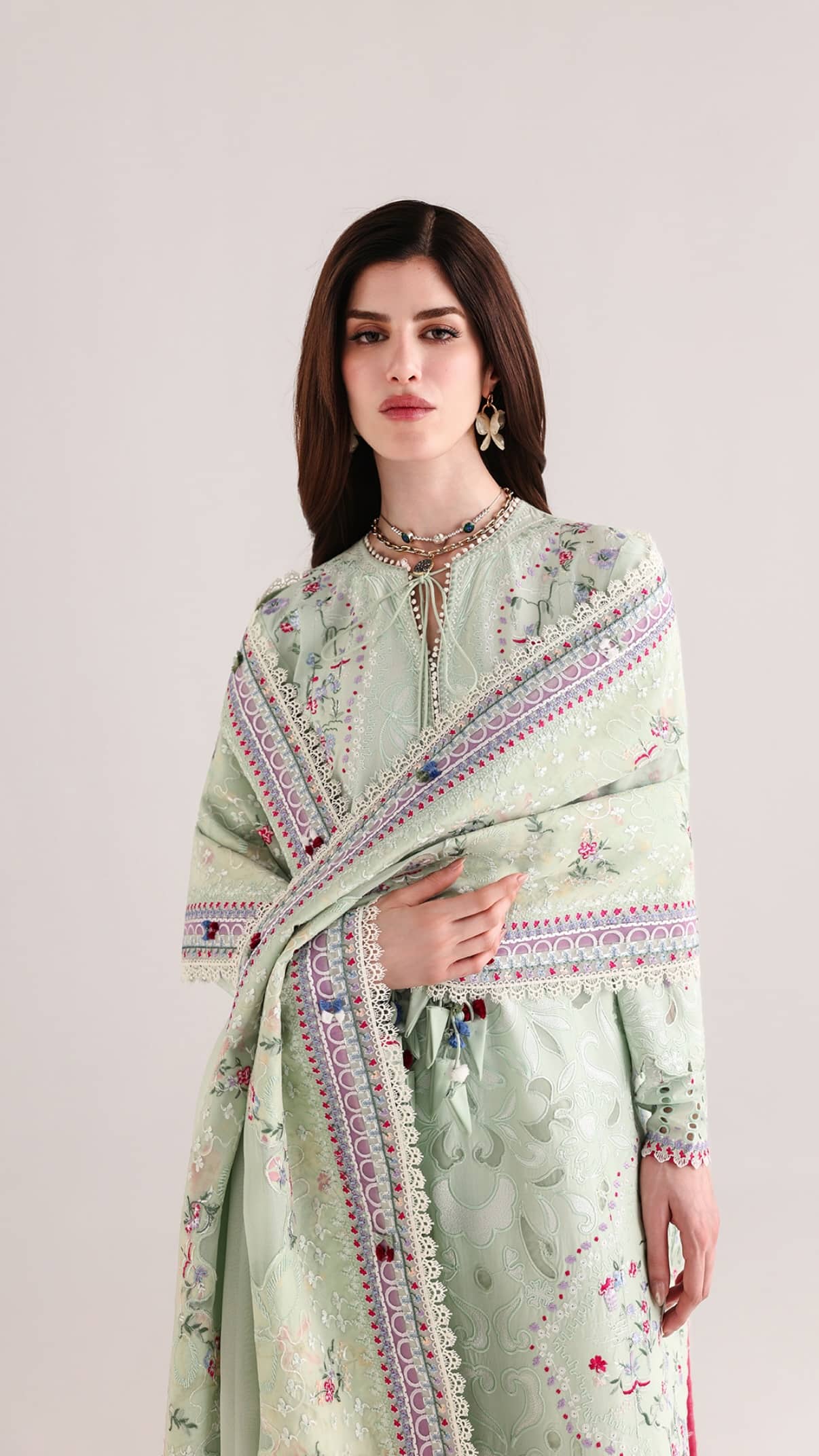Sale‼️Suffuse Luxury Lawn 26/Seroli/Mint Green