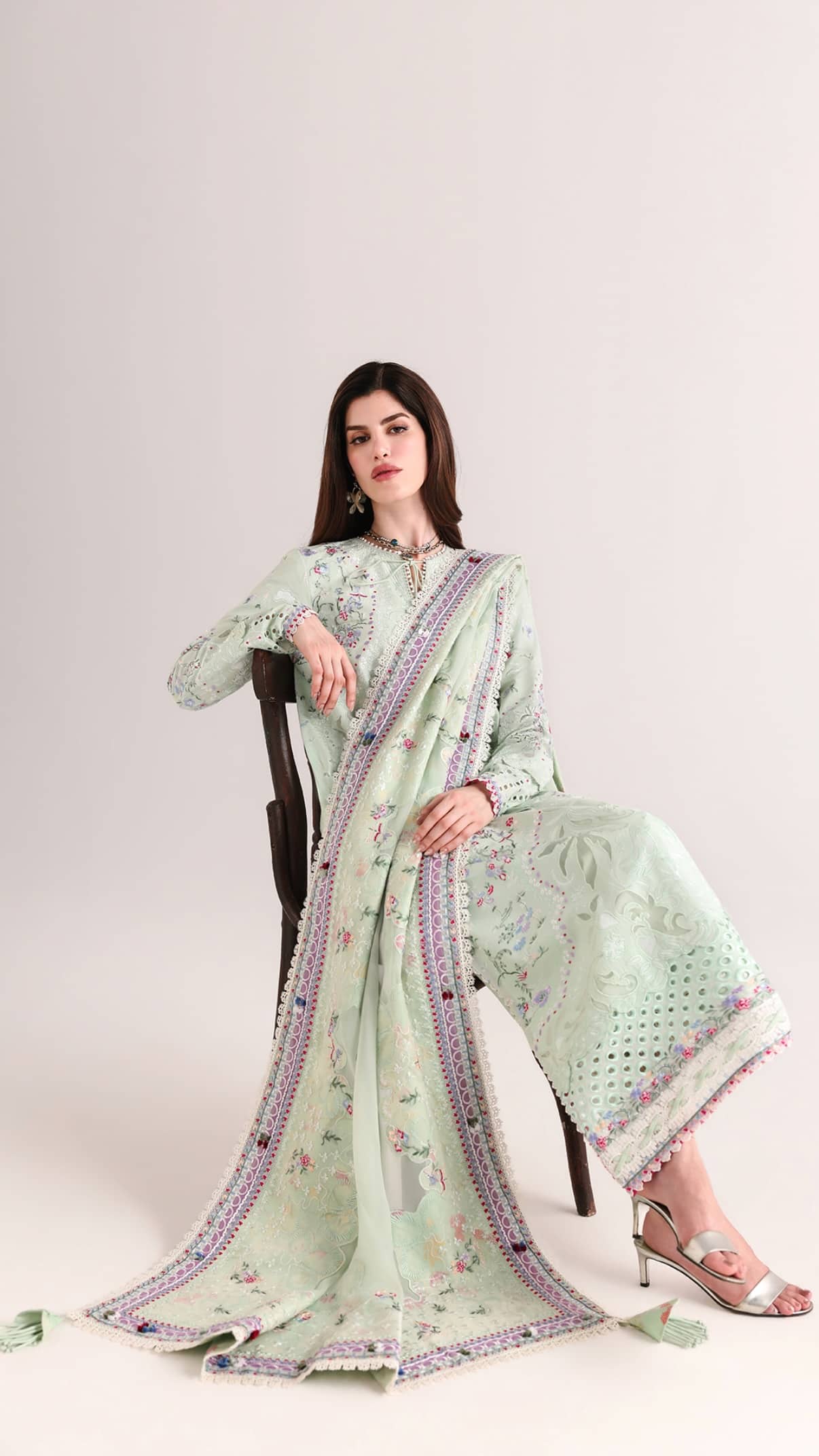 Sale‼️Suffuse Luxury Lawn 26/Seroli/Mint Green