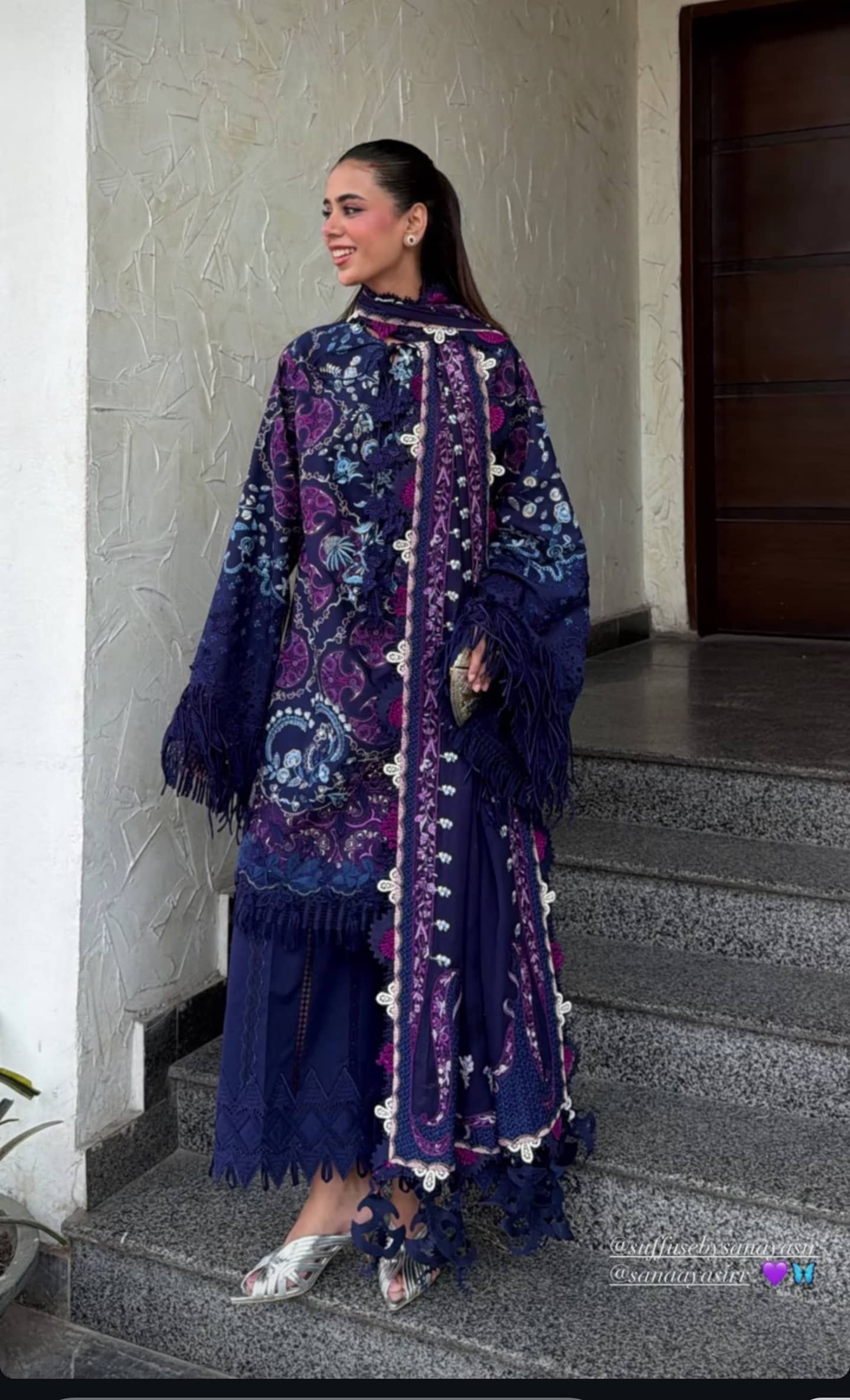 Sale‼️Suffuse Luxury Lawn 26/Elora/Blue