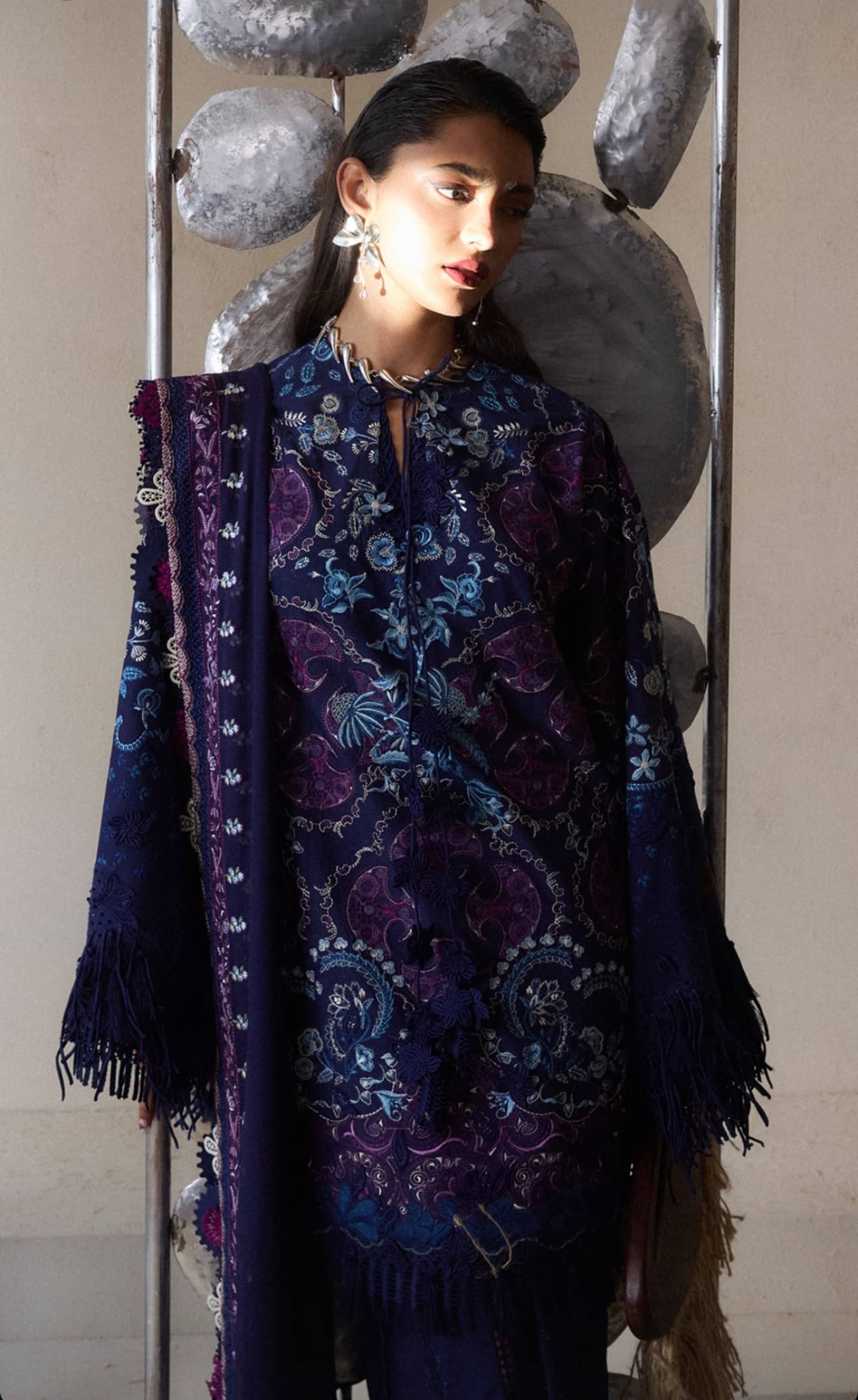 Suffuse Luxury Lawn 26/Elora/Blue