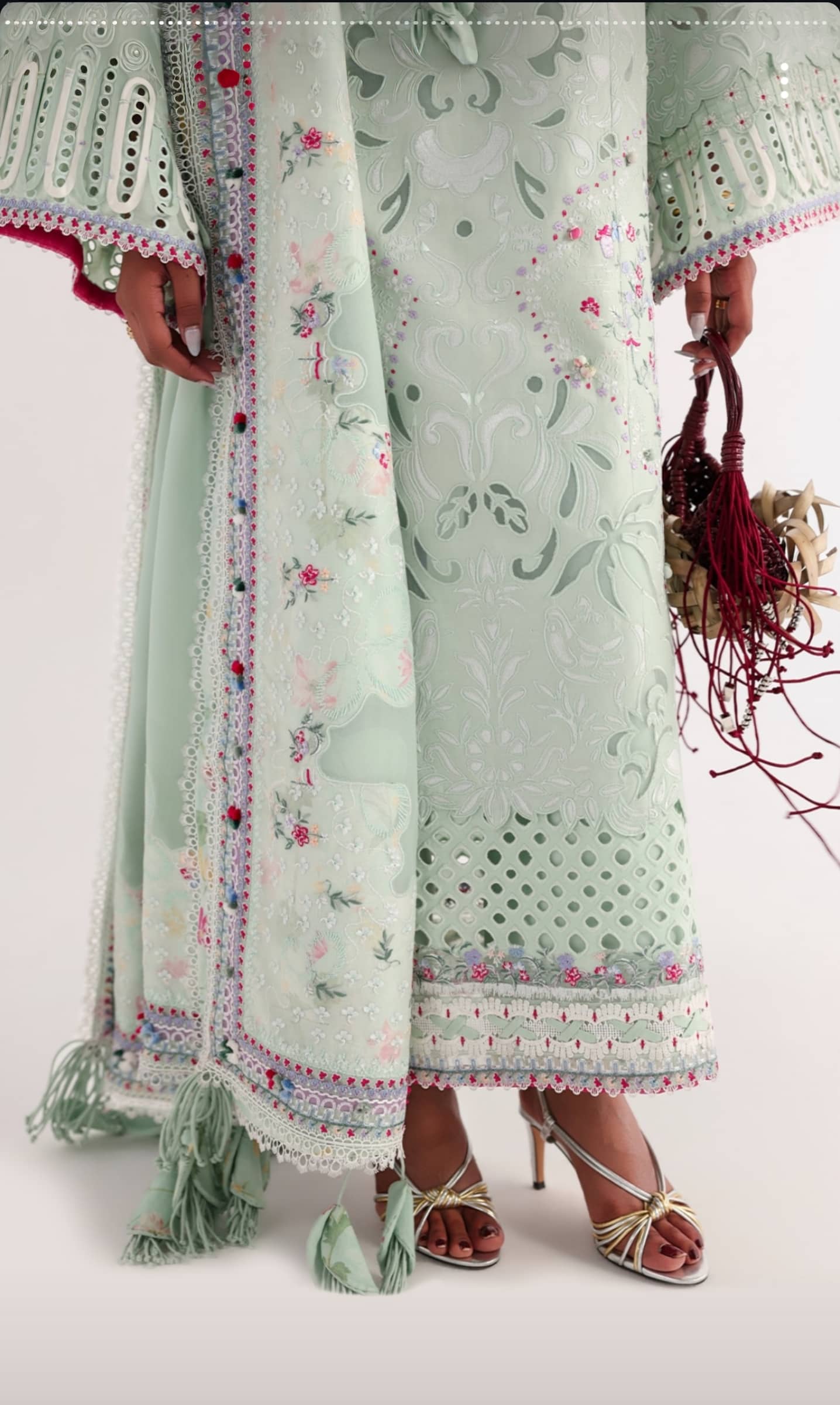 Sale‼️Suffuse Luxury Lawn 26/Seroli/Mint Green