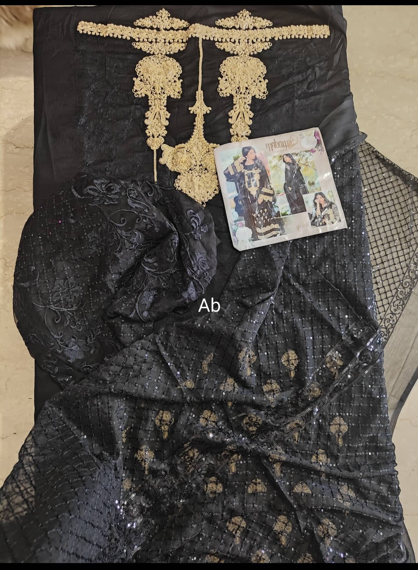 Tajnoor open pics Open Pic\Mahmir Chiffon Collection By Tajnoor