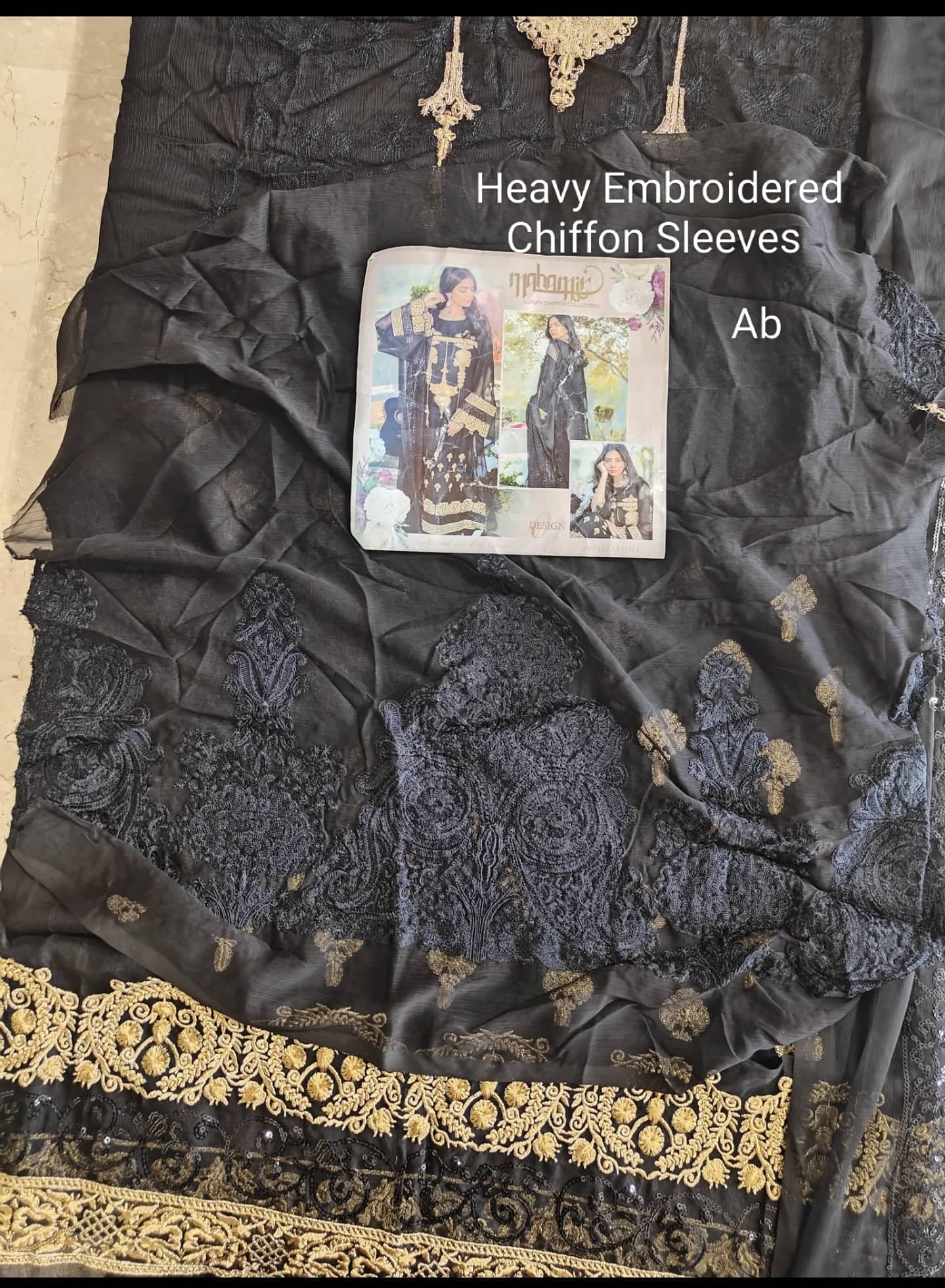 Tajnoor open pics Open Pic\Mahmir Chiffon Collection By Tajnoor