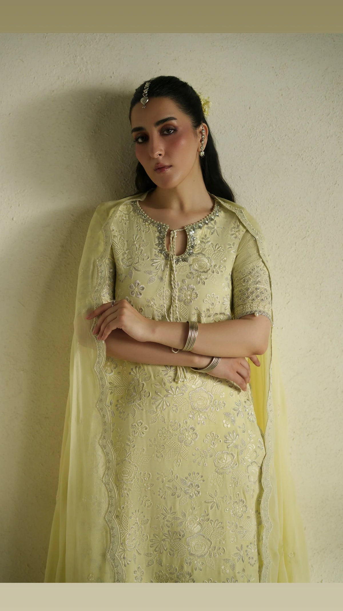 Vera Premium Raw Silk 2026/Gulab/Butter Yellow