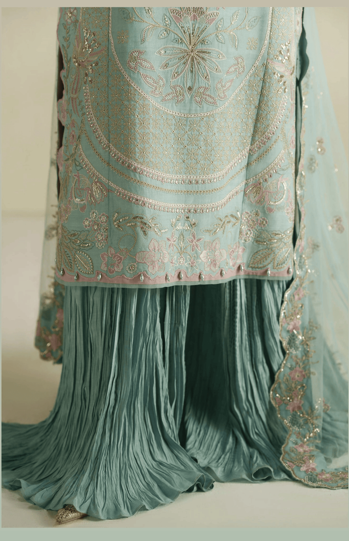 Vera Premium Raw Silk 2026/Meena/Powder Blue
