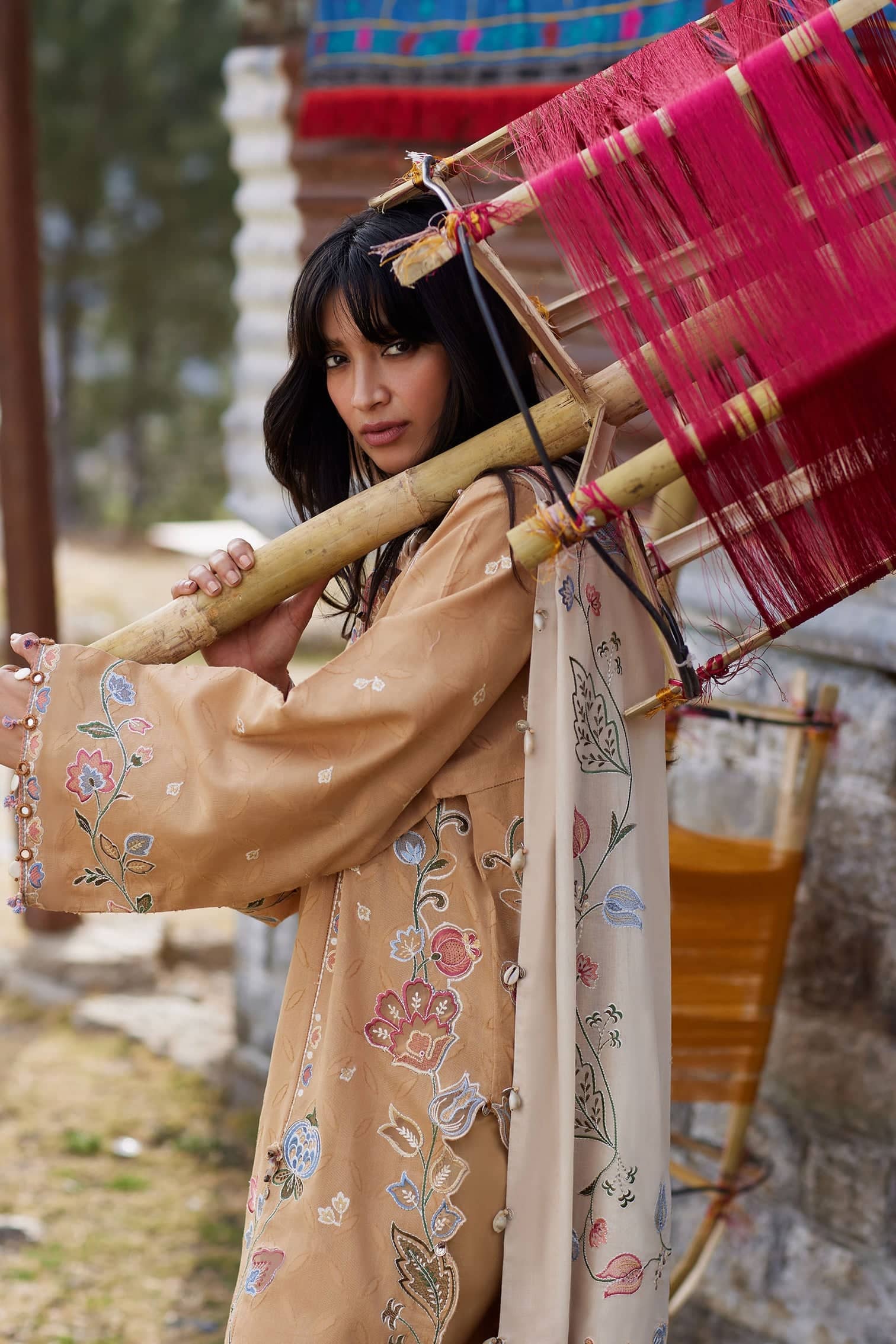 Zaha Meili Festive Lawn 26/MÍ SÈ 蜜色 (ZL26-07 A)