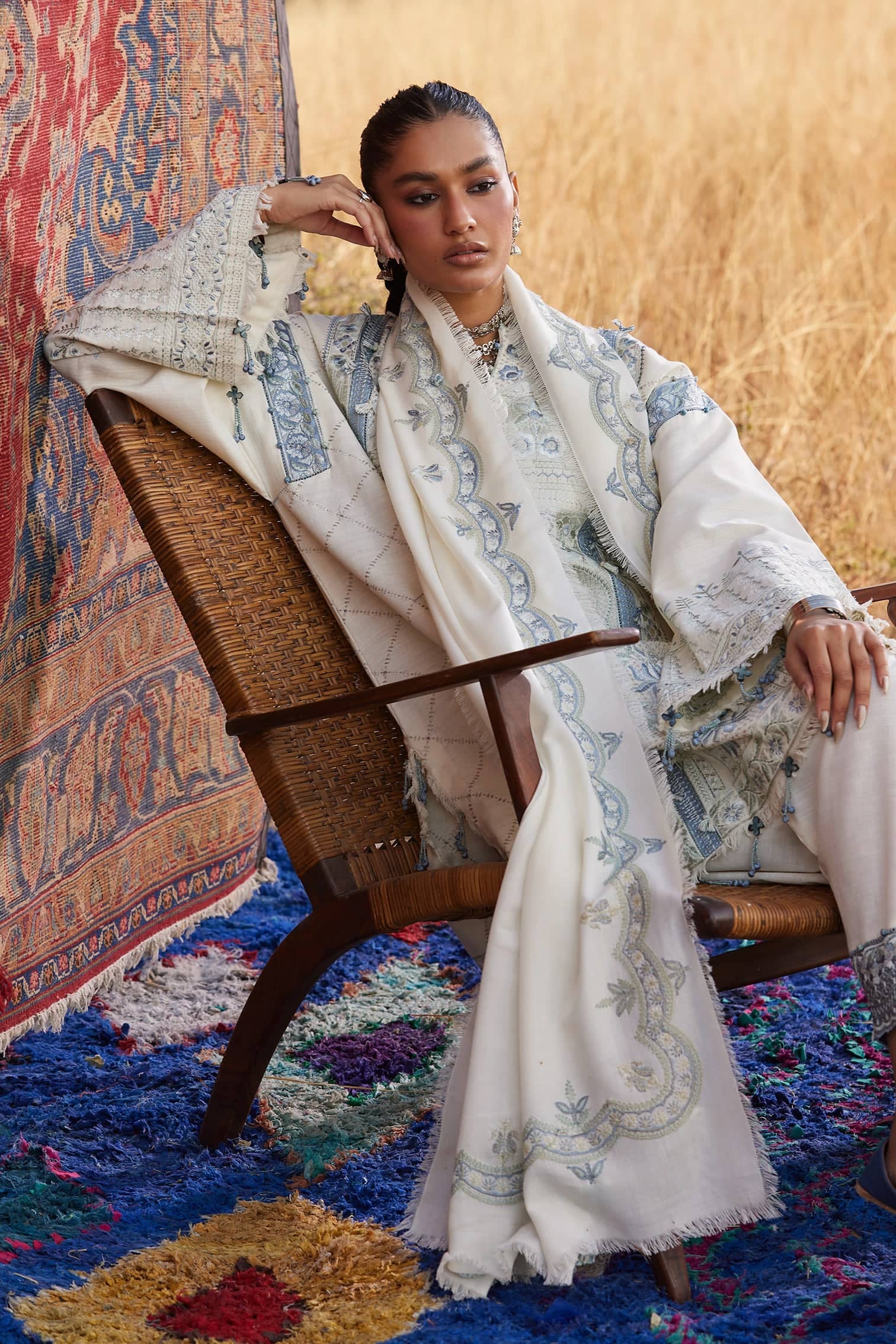 Zaha Winter Pakistani Suits Restocked/Zaha Winter 25/LEILA (ZW25-02)