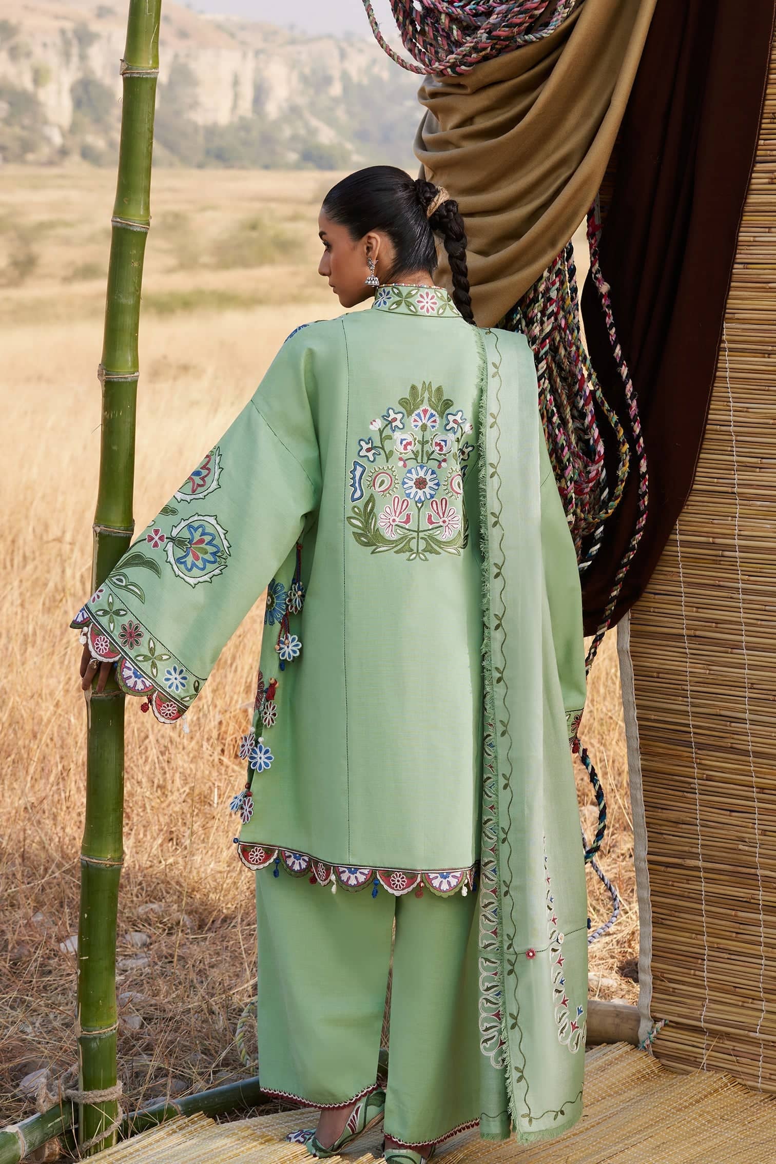 Zaha Winter Pakistani Suits Restocked/Zaha Winter 25/NARMEEN (ZW25-03)