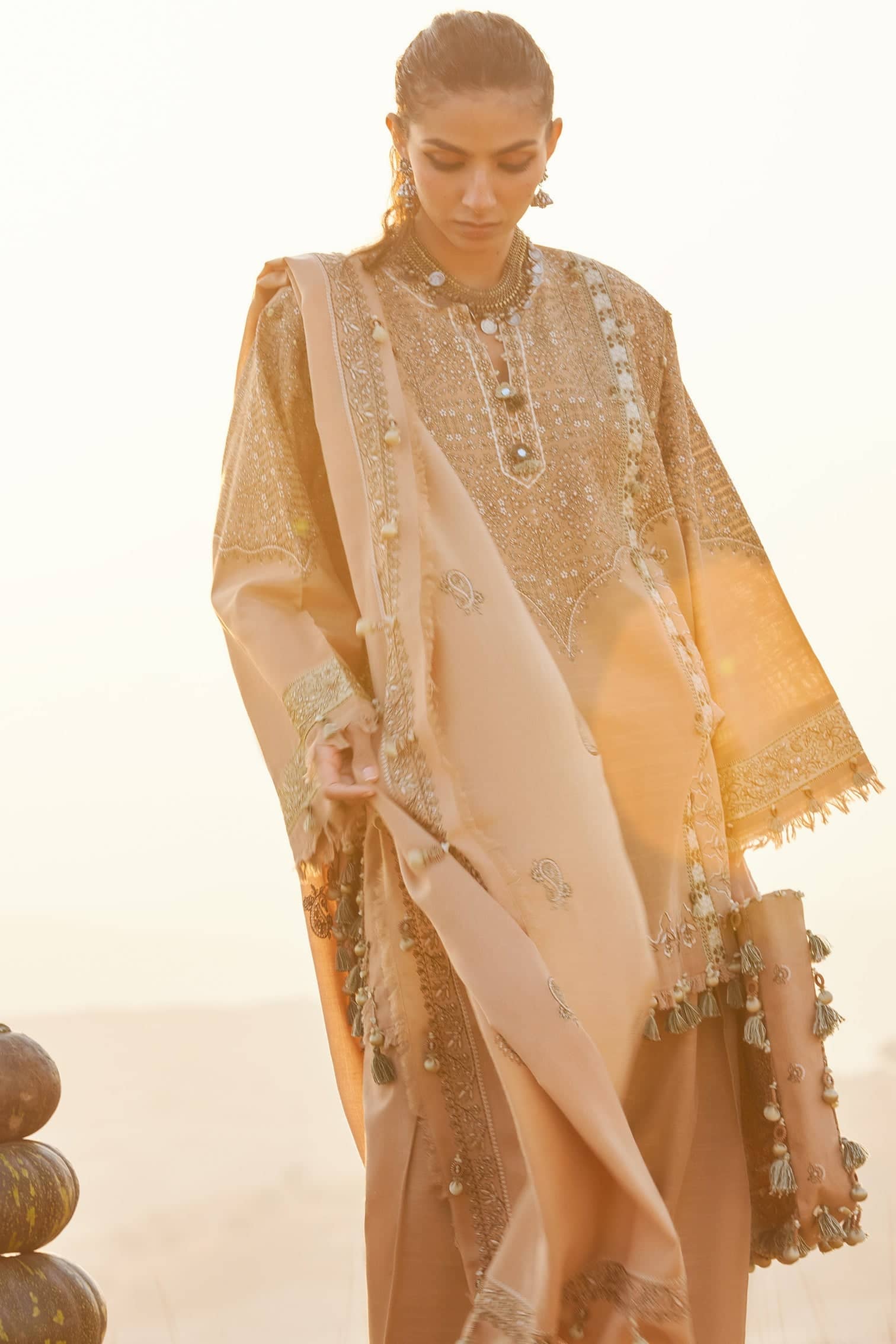 Zaha Winter Pakistani Suits Restocked/Zaha Winter 25/NEELAM (ZW25-01)