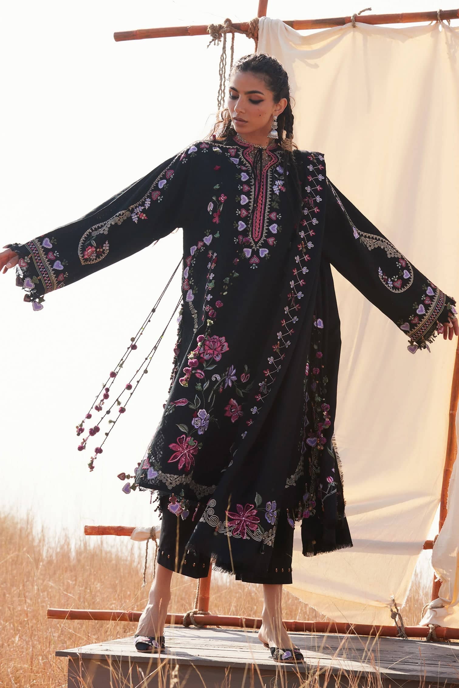 Zaha Winter Pakistani Suits Restocked/Zaha Winter 25/SEHYR (ZW25-11)