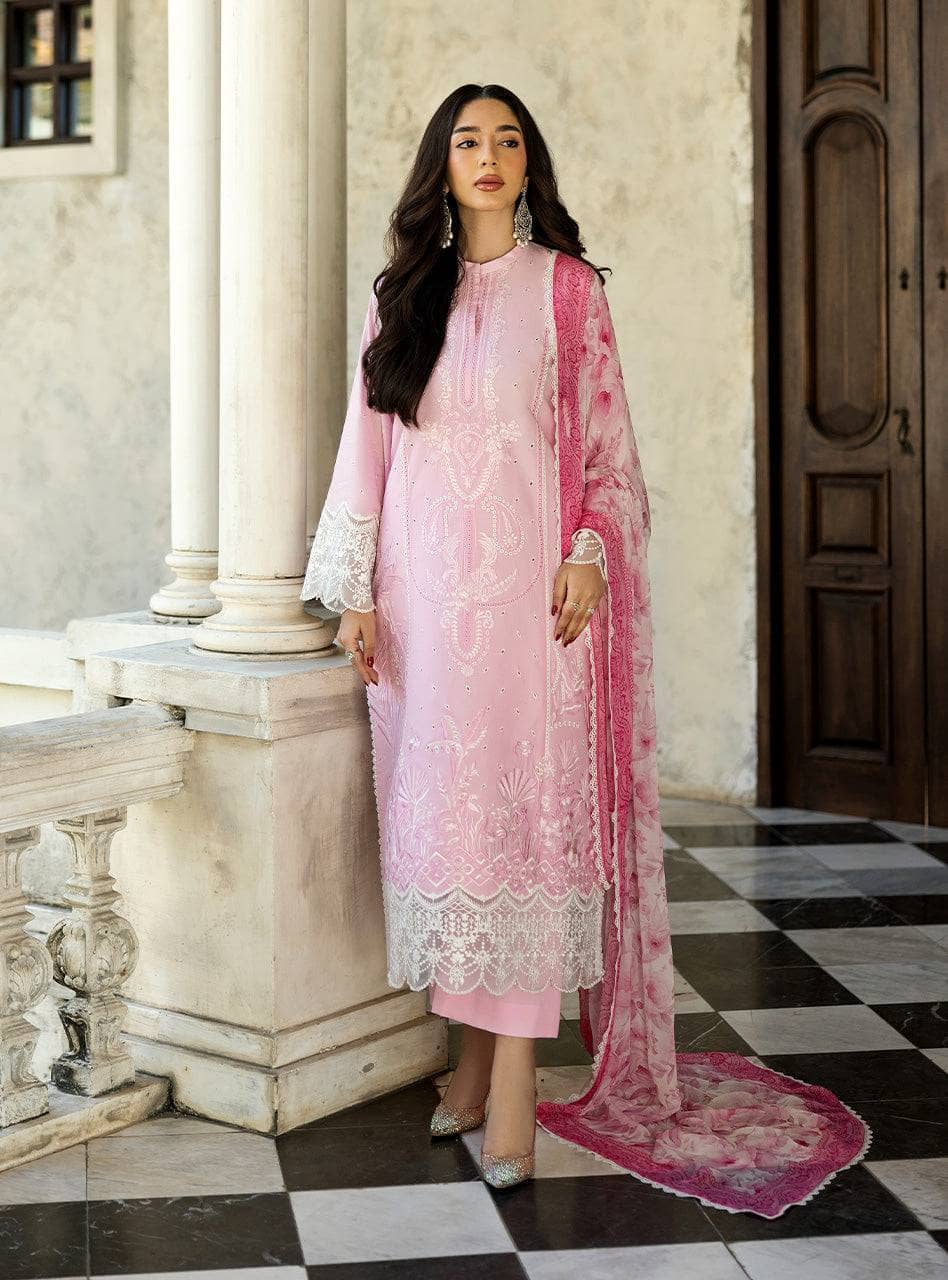 Zainab Chottani Lawn Pakistani Suit Zainab Chottani Chikankari Lawn 25/Liyah-7A