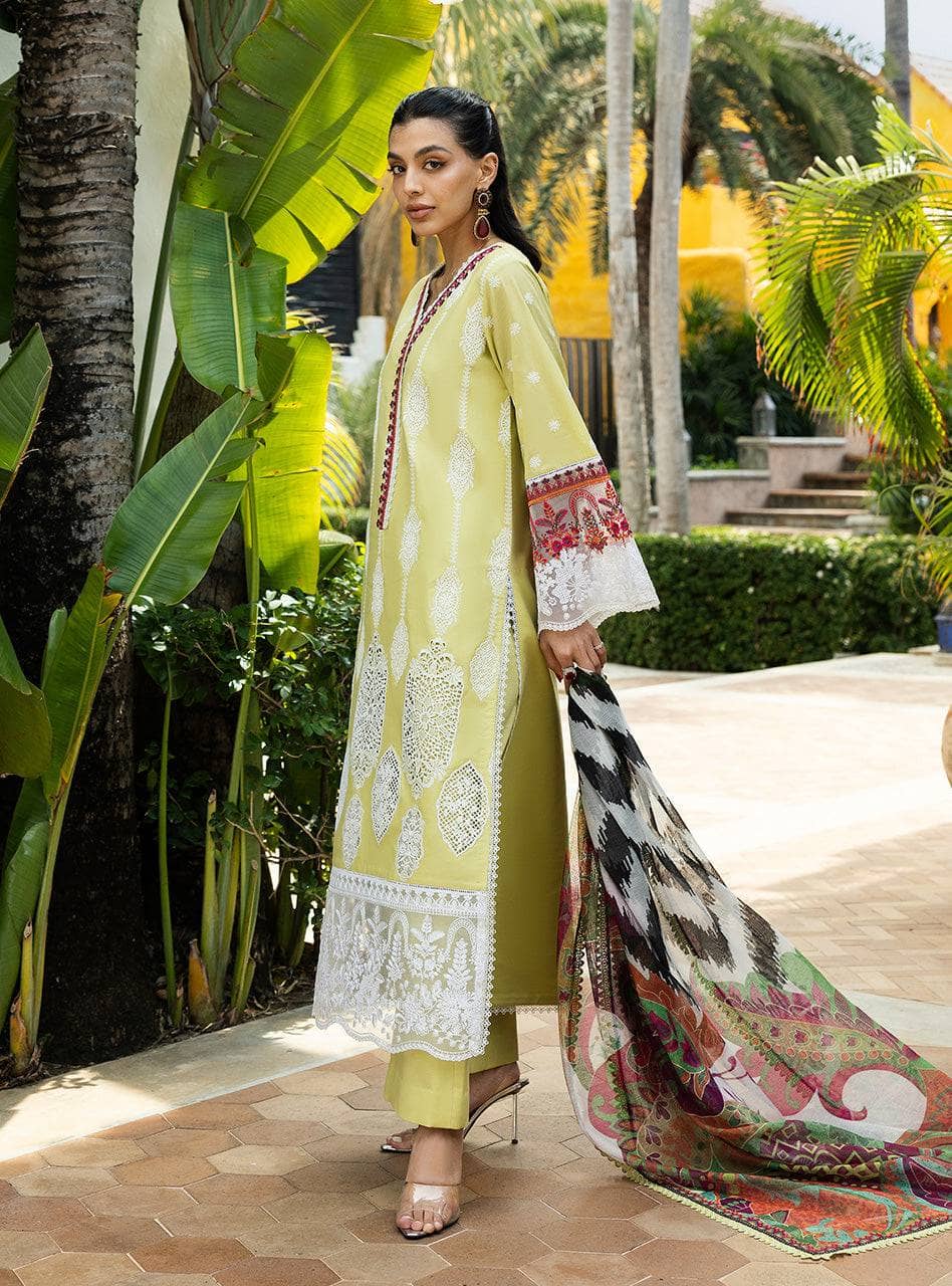Zainab Chottani Lawn Pakistani Suit Zainab Chottani Chikankari Lawn 25/Rayne-12A