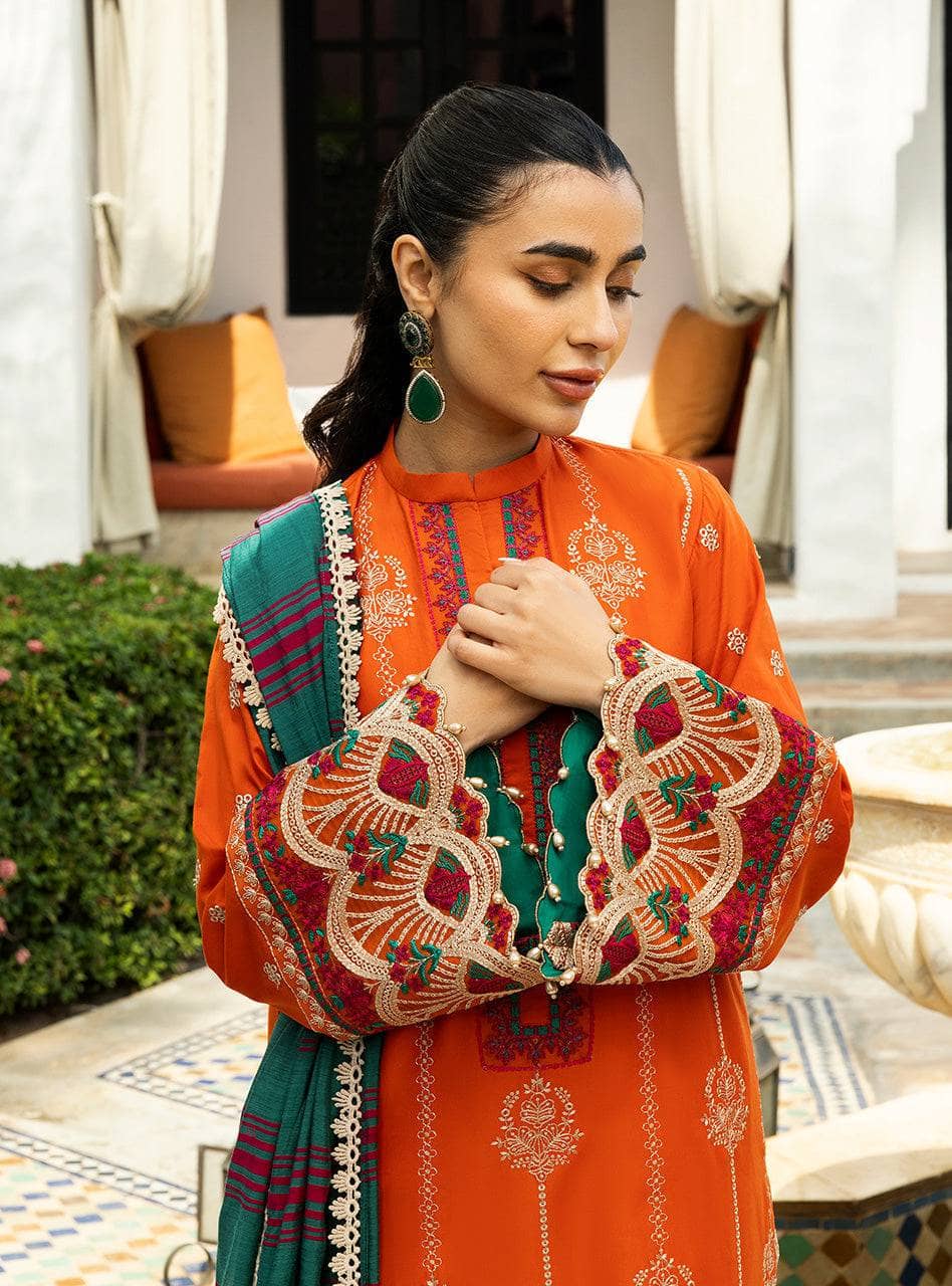 Zainab Chottani Lawn Pakistani Suit Zainab Chottani Chikankari Lawn 25/Zynah -1A