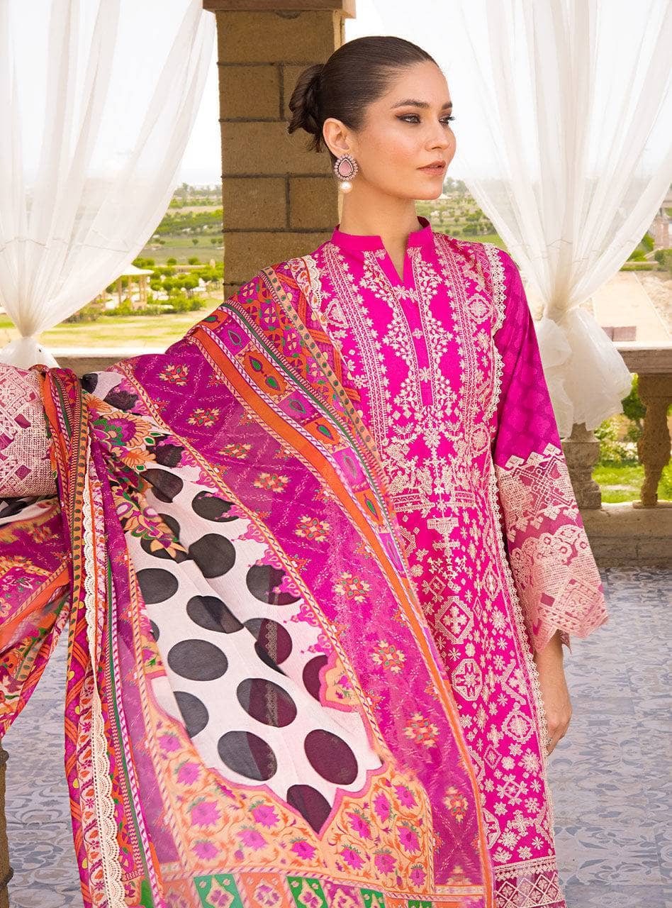 Zainab Chottani Lawn 23/Vol 2/GUL-MOHAR 3B