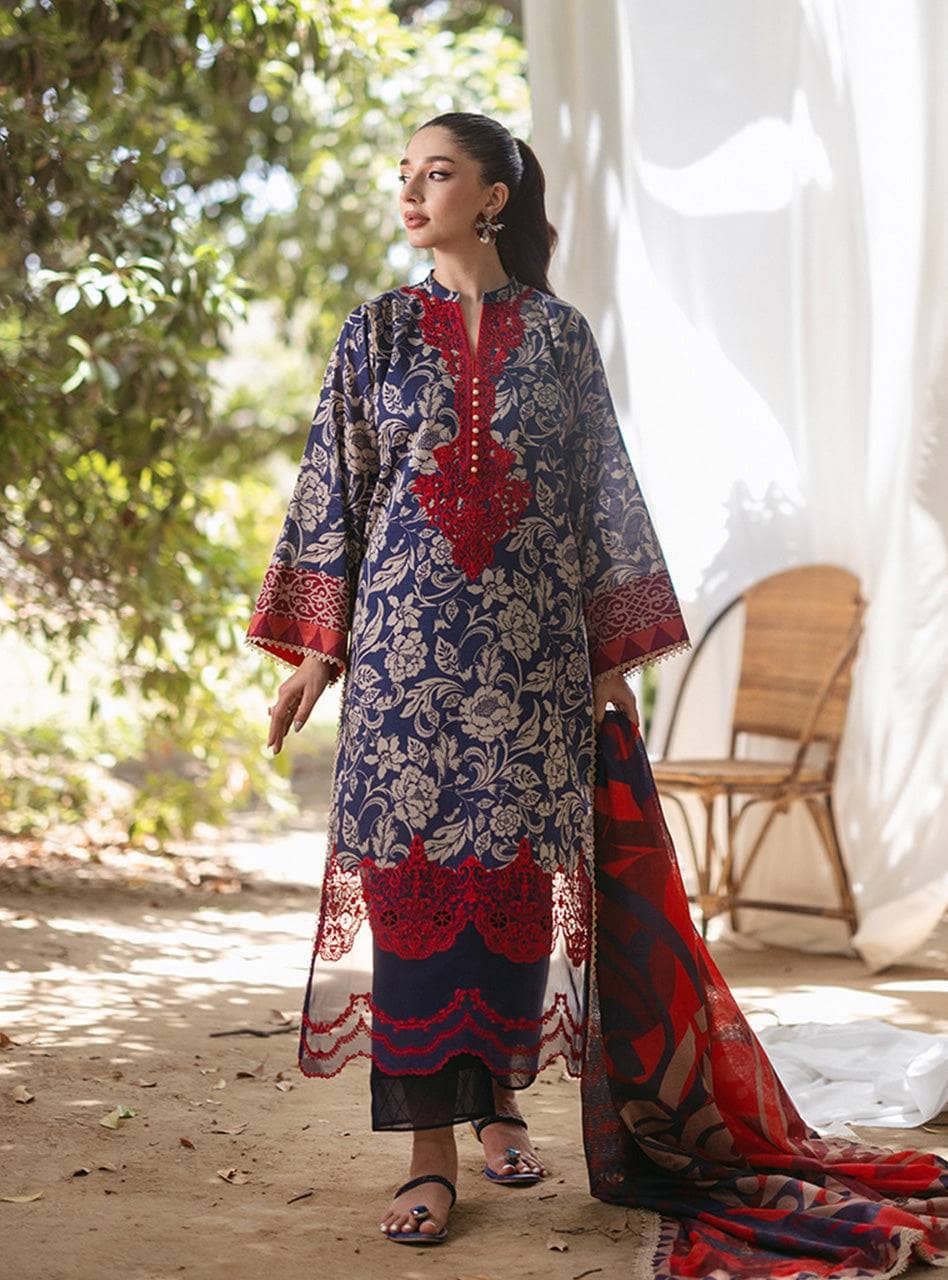 Zainab Chottani Tahra Lawn/TAMARA - D 7A