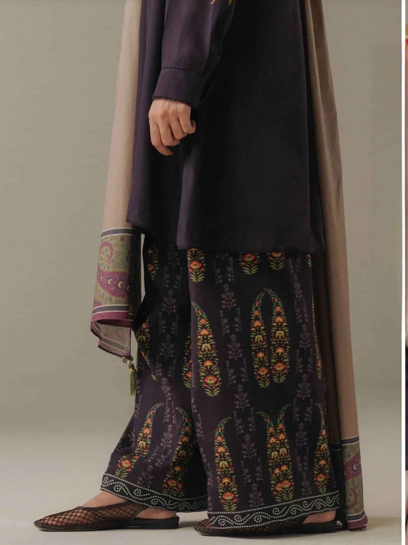 Zara Shahjahan Coco Fall Edit Lawn Pakistani Suits Zara Shahjahan Coco Prints 25/Vol 5/Autumn Linen/10 B