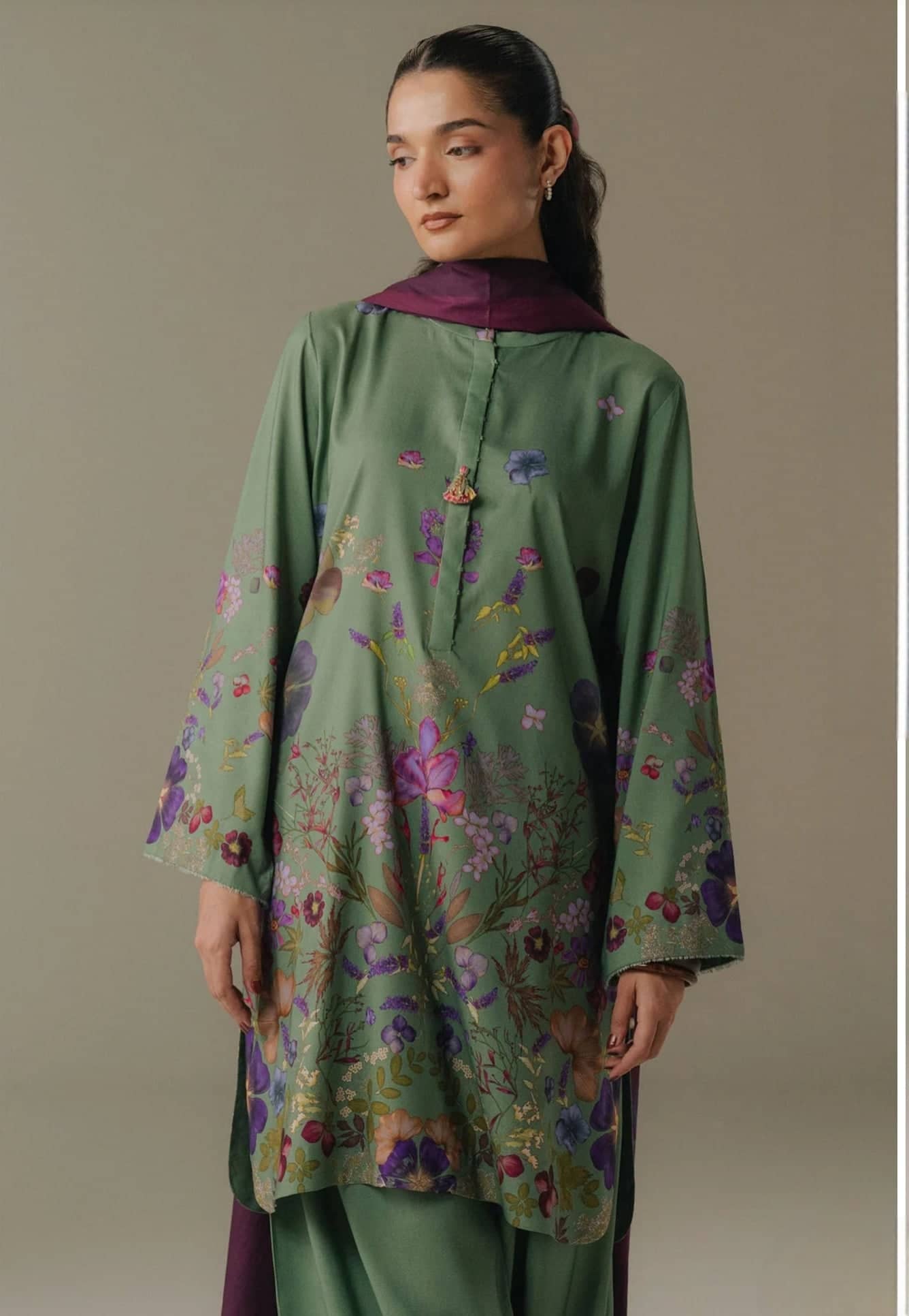 Zara Shahjahan Coco Fall Edit Lawn Pakistani Suits Zara Shahjahan Coco Prints 25/Vol 5/Morning Echo/8B