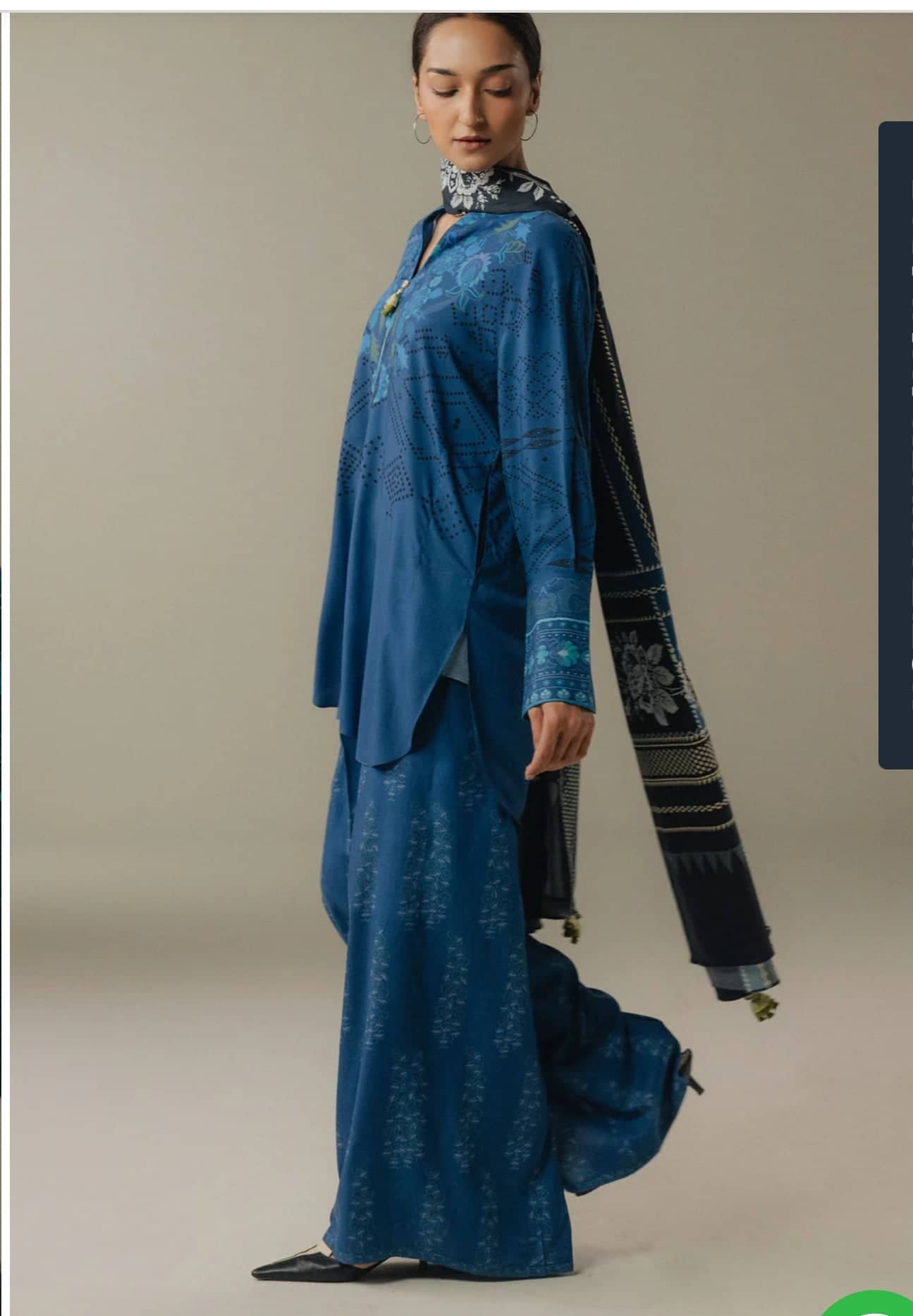 Zara Shahjahan Coco Fall Edit Lawn Pakistani Suits Zara Shahjahan Coco Prints 25/Vol 5/Terracotta Sky/9B