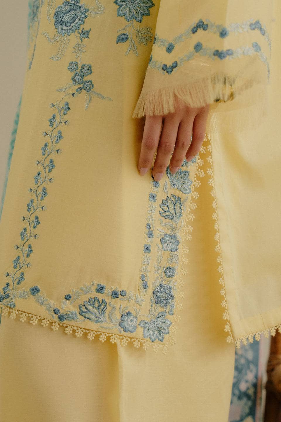 Coco Edit 2/Yellow/Velin 7B/Self Jacquard Dupatta