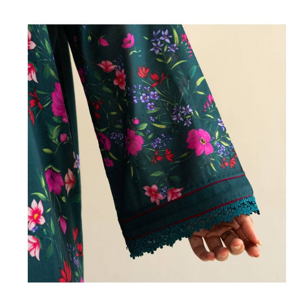 Zara Shahjahan Coco Prints Lawn Pakistani Suits Restocked/Zara Shahjahan Coco Prints 25/Reena 4A/Silk Dupatta