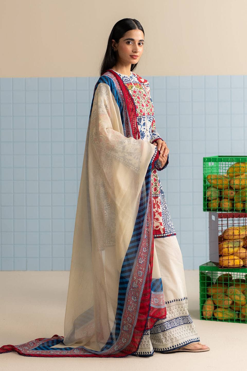 Restocked/Zara Shahjahan Coco Prints 25/Vol 3/Elra-8A