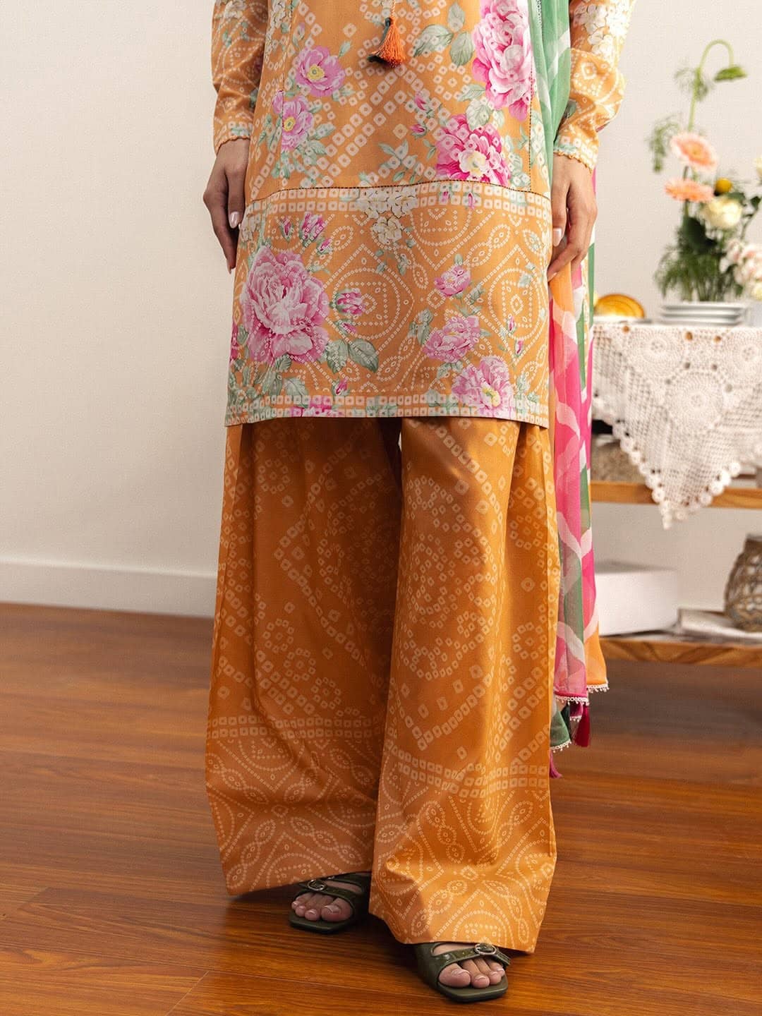 Zara Shahjahan Coco Prints 26 Drop 2/Kohana/4A/Chiffon Dupatta