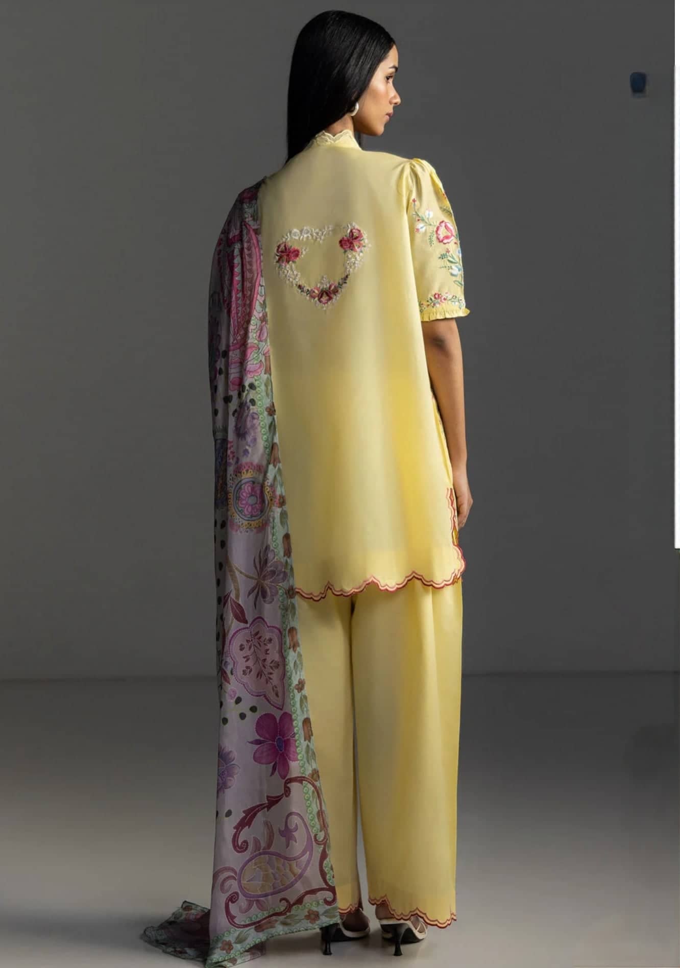 Restocked/Zara Shahjahan Coco Lawn 26/Seren -5B