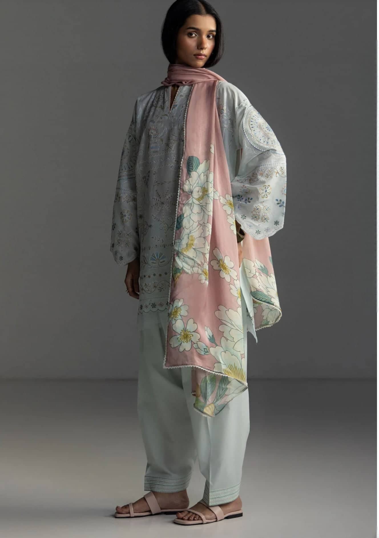 Restocked/Zara Shahjahan Coco Lawn 26/Veya-7B