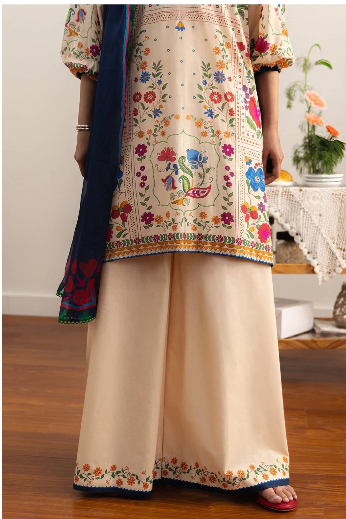 Zara Shahjahan Coco Prints 26 Drop 2/Takara 7A/Silk Dupatta