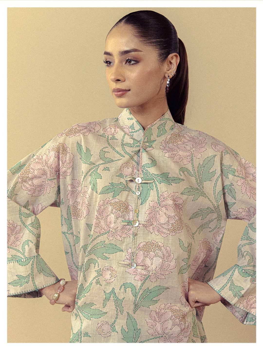 Zara Shahjahan Coco Prints Drop 3/Mireya 5A/Silk Dupatta